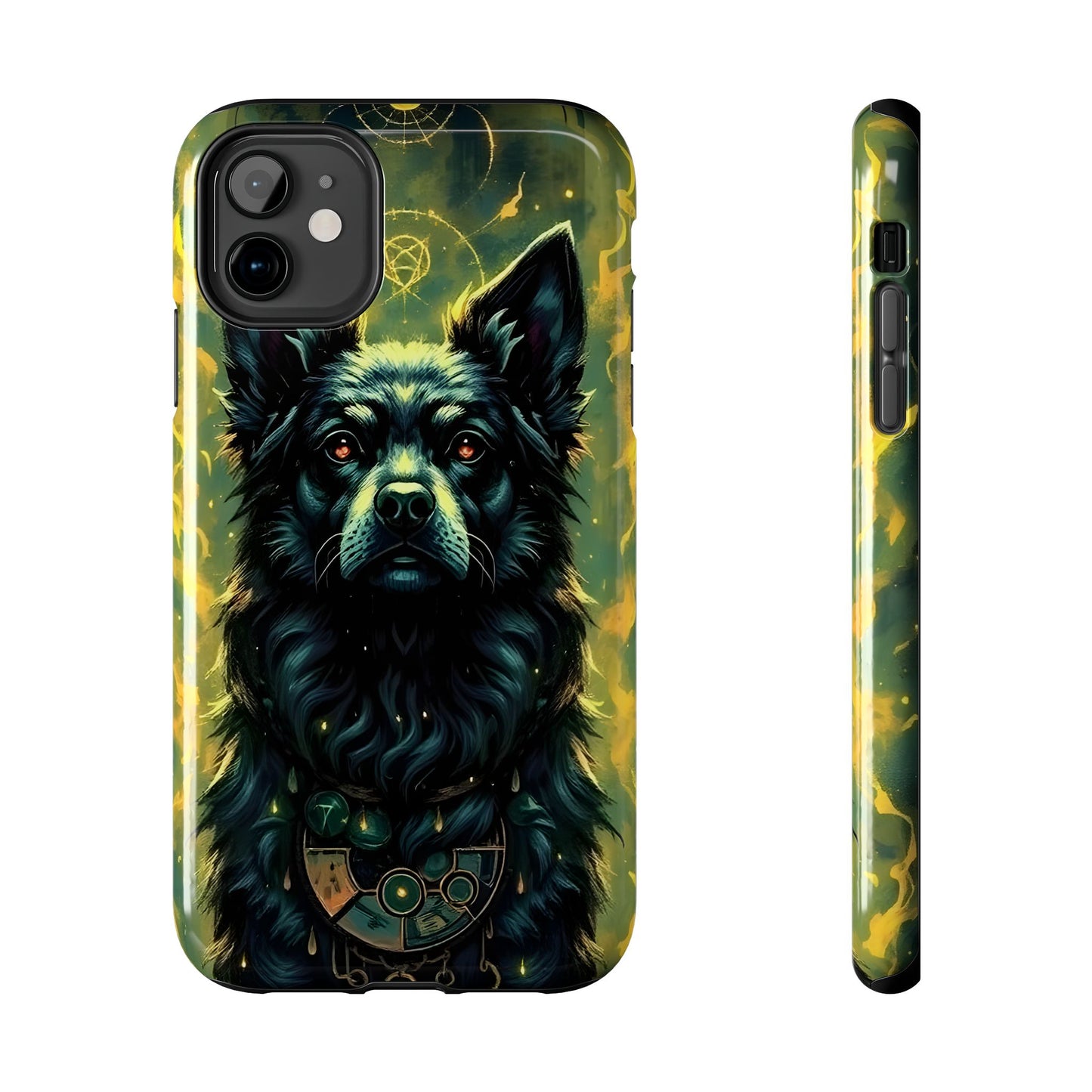 Mystical Dog Tribe Phone Case - Tough and Stylish for Pet Lovers - for iPhone