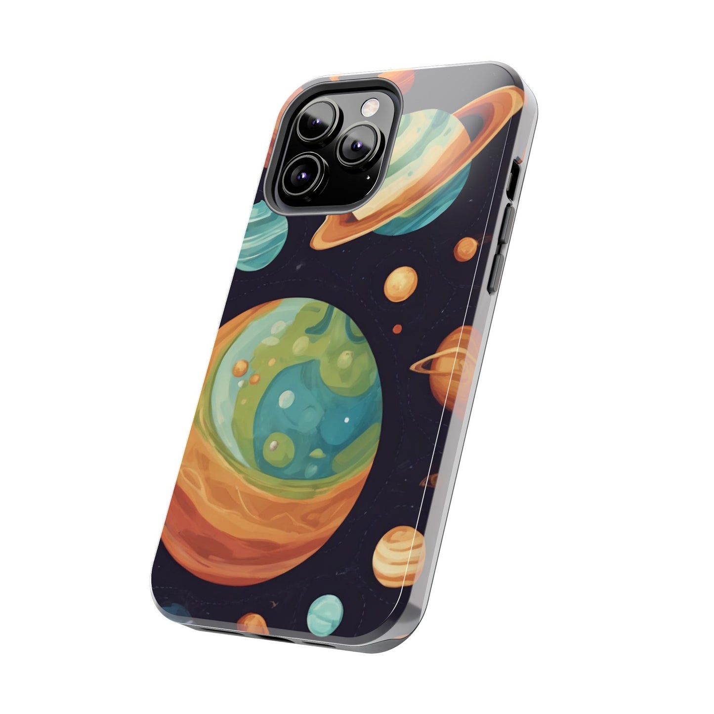 Cosmic Planet Phone Case - Durable Tough Protector for Space Lovers - for iPhone