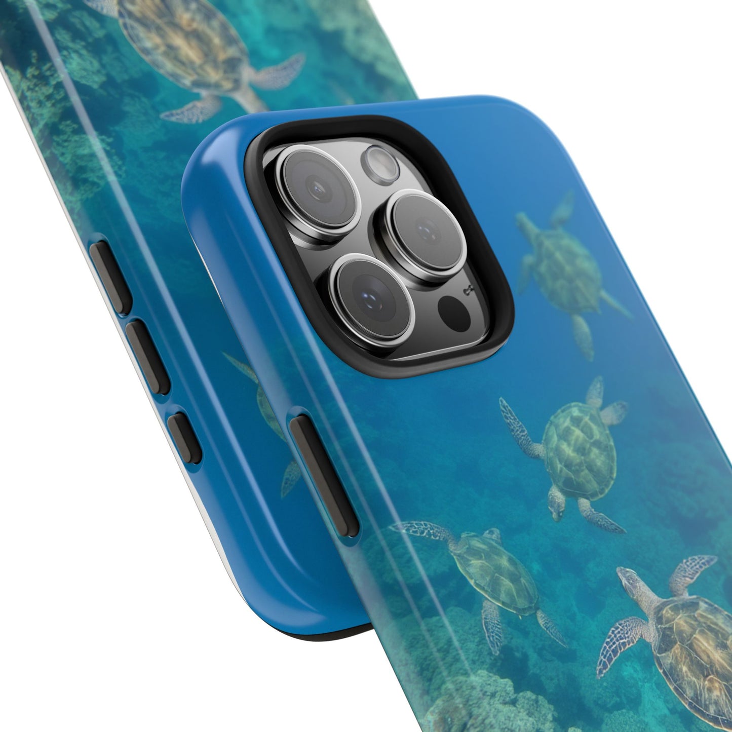 Ocean Turtle Tough Phone Cases - Durable Protection with Marine Art