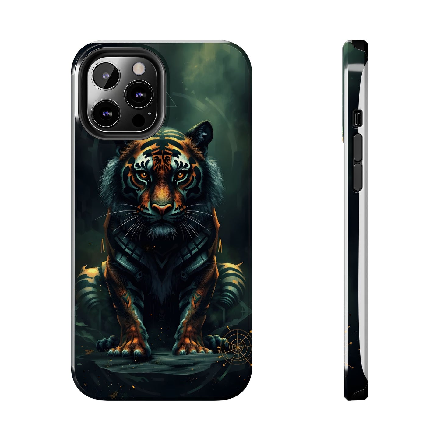 Fierce Mystical Tiger Tough Phone Case | Durable Protection for Nature Lovers - for iPhone