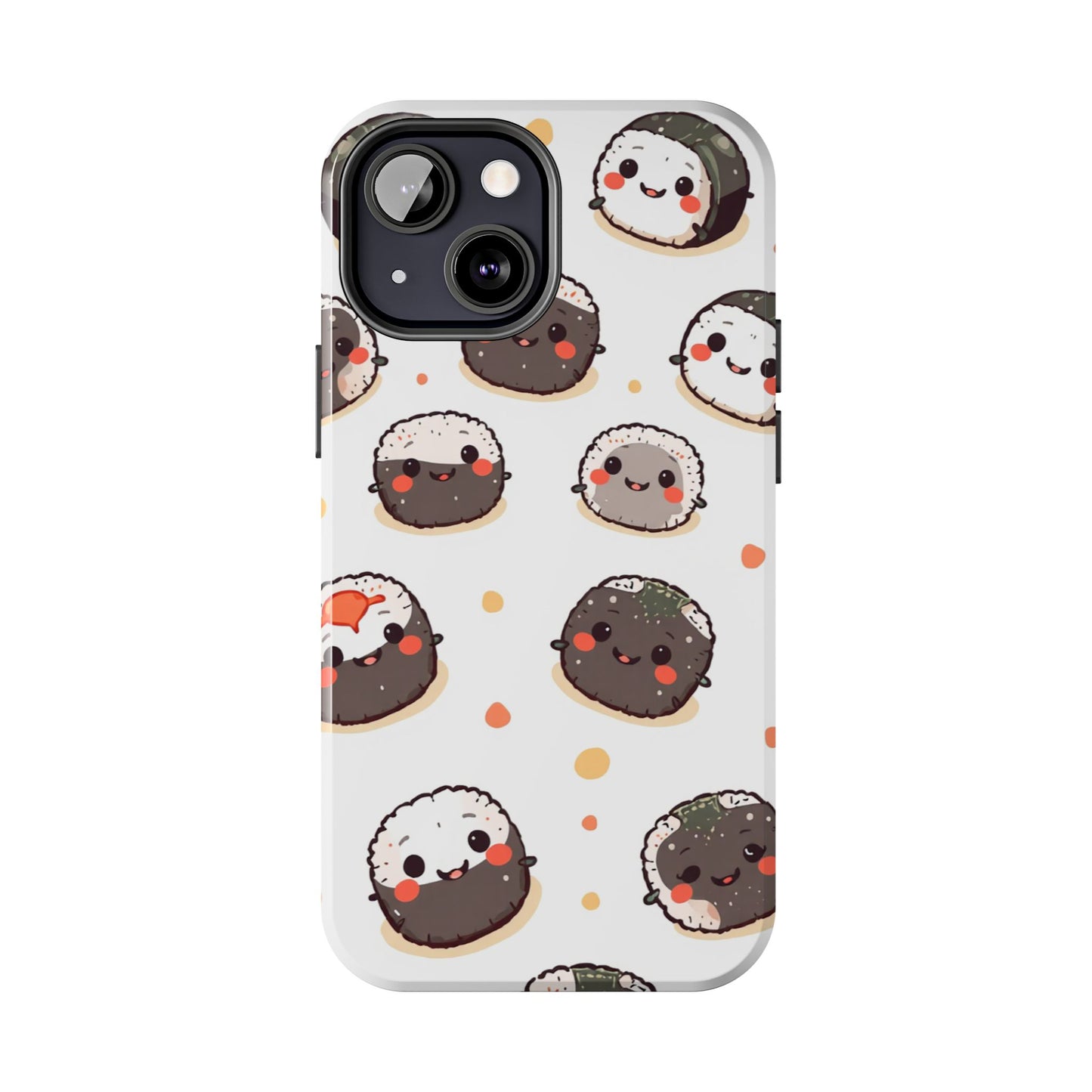 Cute Sushi Tough Phone Case - Kawaii Design for Food Lovers
