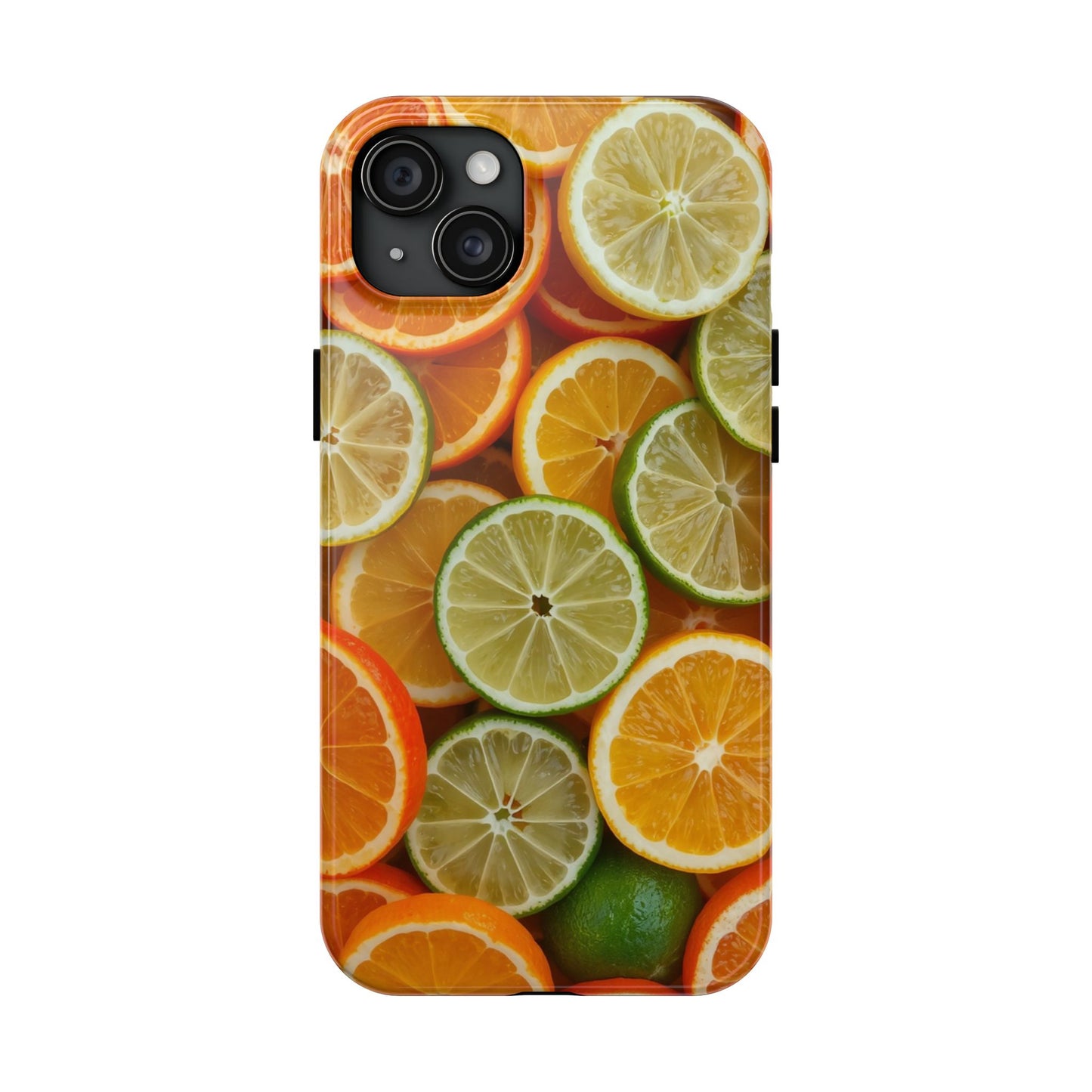 Citrus Slice Tough Phone Case – Vibrant Fruit Design for Summer Fun