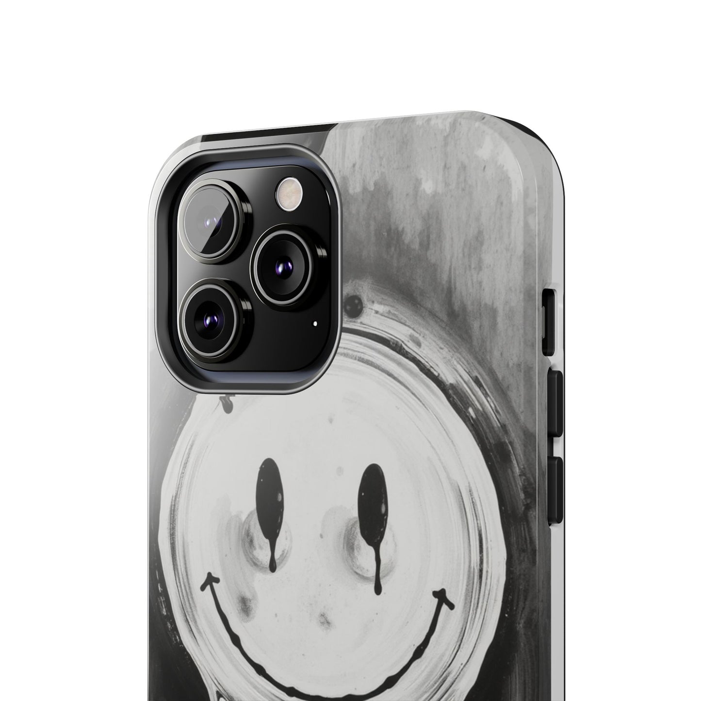 Dripping Smiley Tough Phone Case - Stylish & Durable Protection
