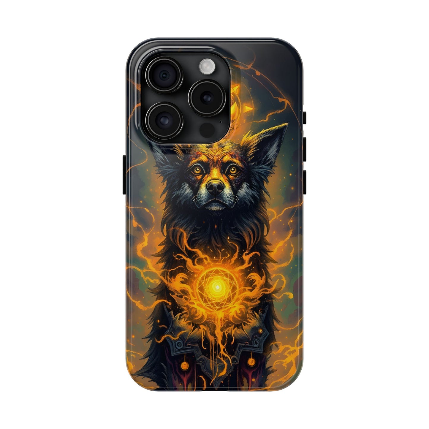 Mystical Dog of Light - Tough Phone Case - Durable Protection with Inspired Artwork - for iPhone