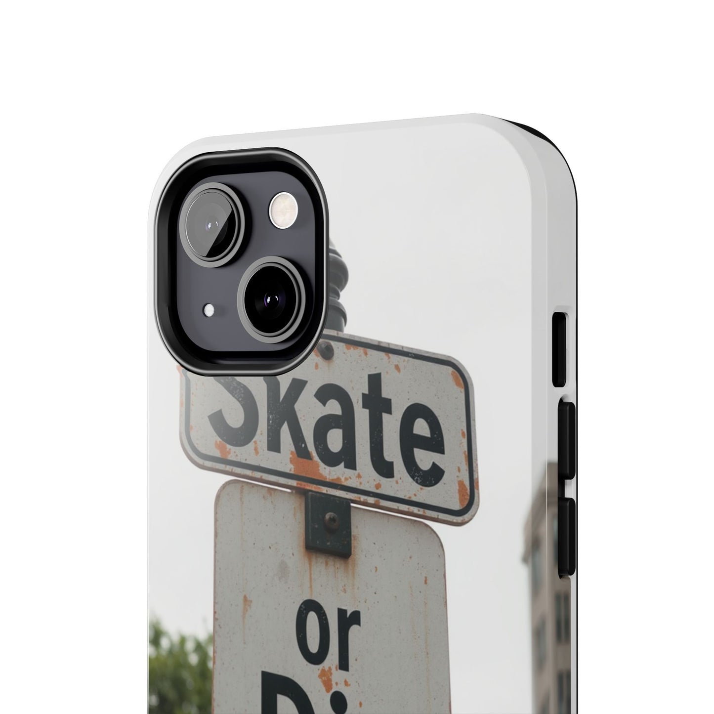 Skate or Die Tough Phone Case - Durable Protection for Skaters