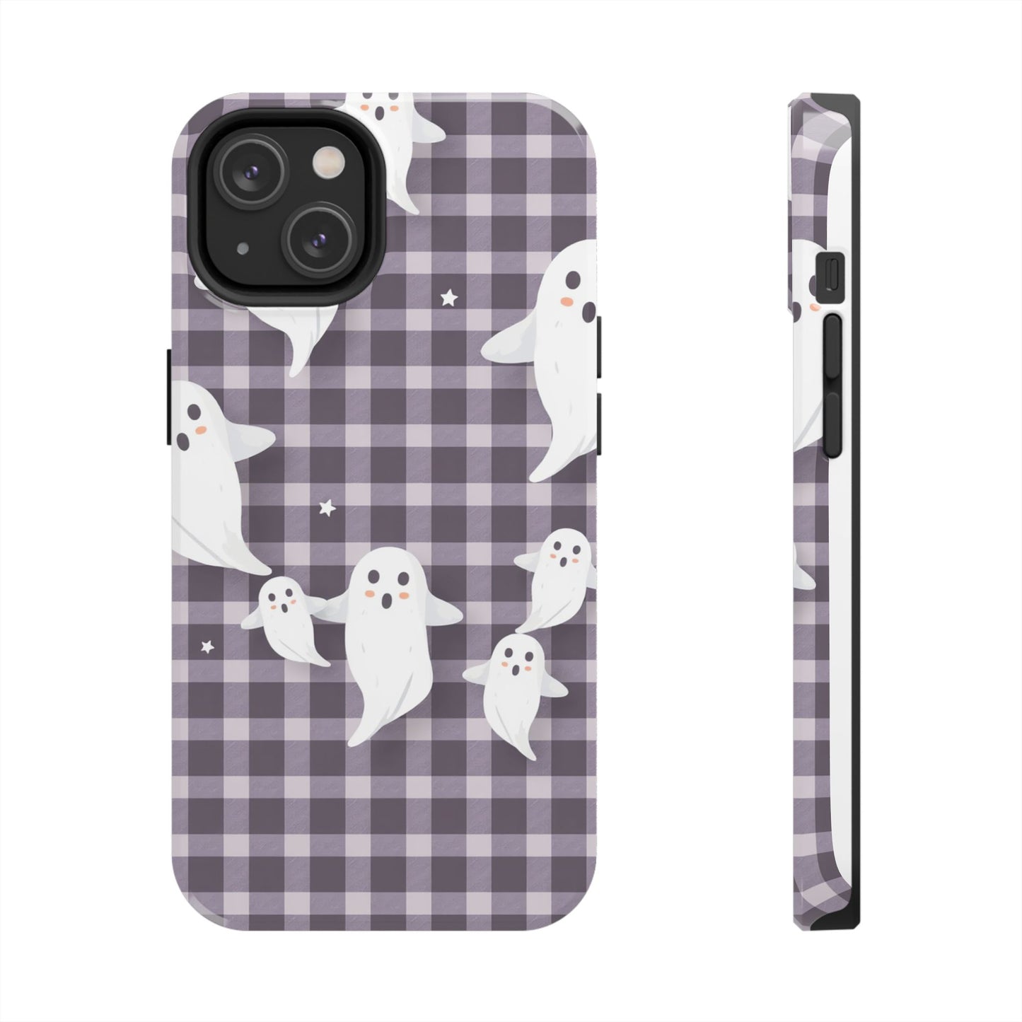 Cute Ghosts Tough Phone Case - Whimsical Halloween Design for Spooky Vibes