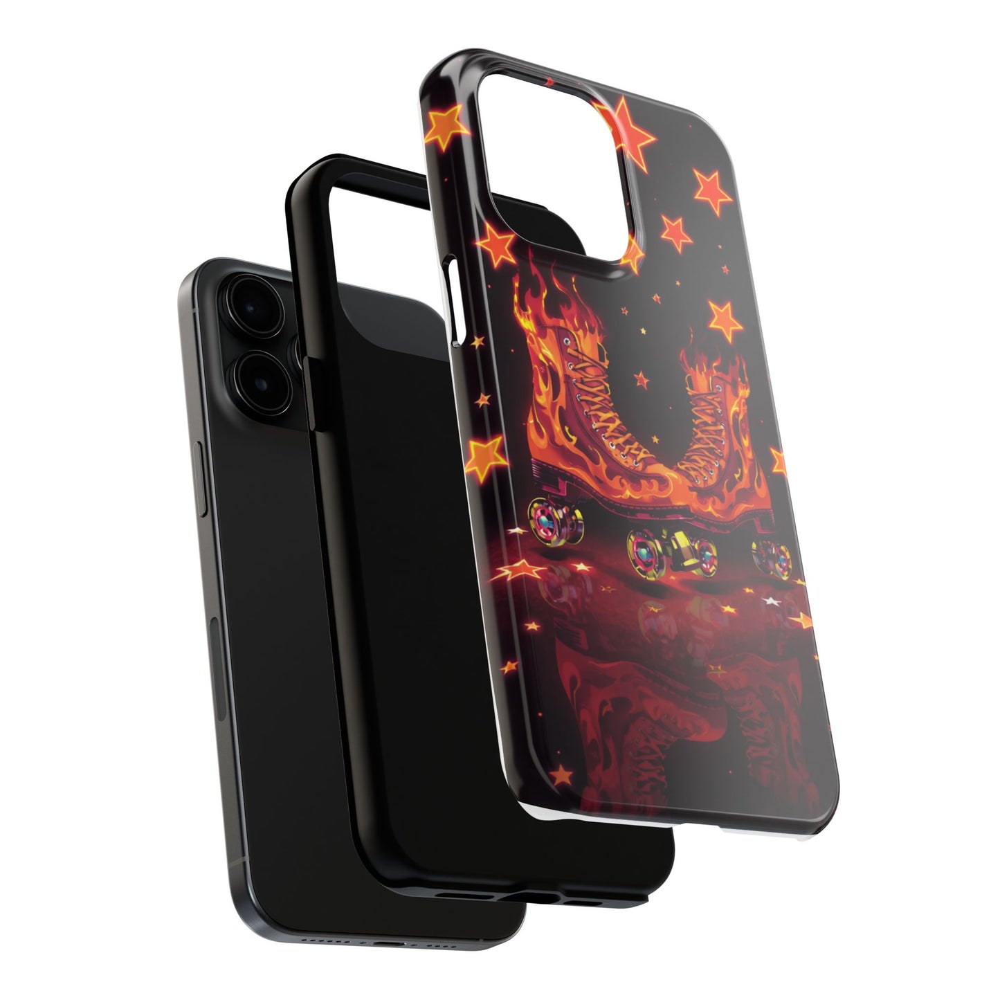 Retro Roller Skates Tough Phone Case - Stylish & Durable