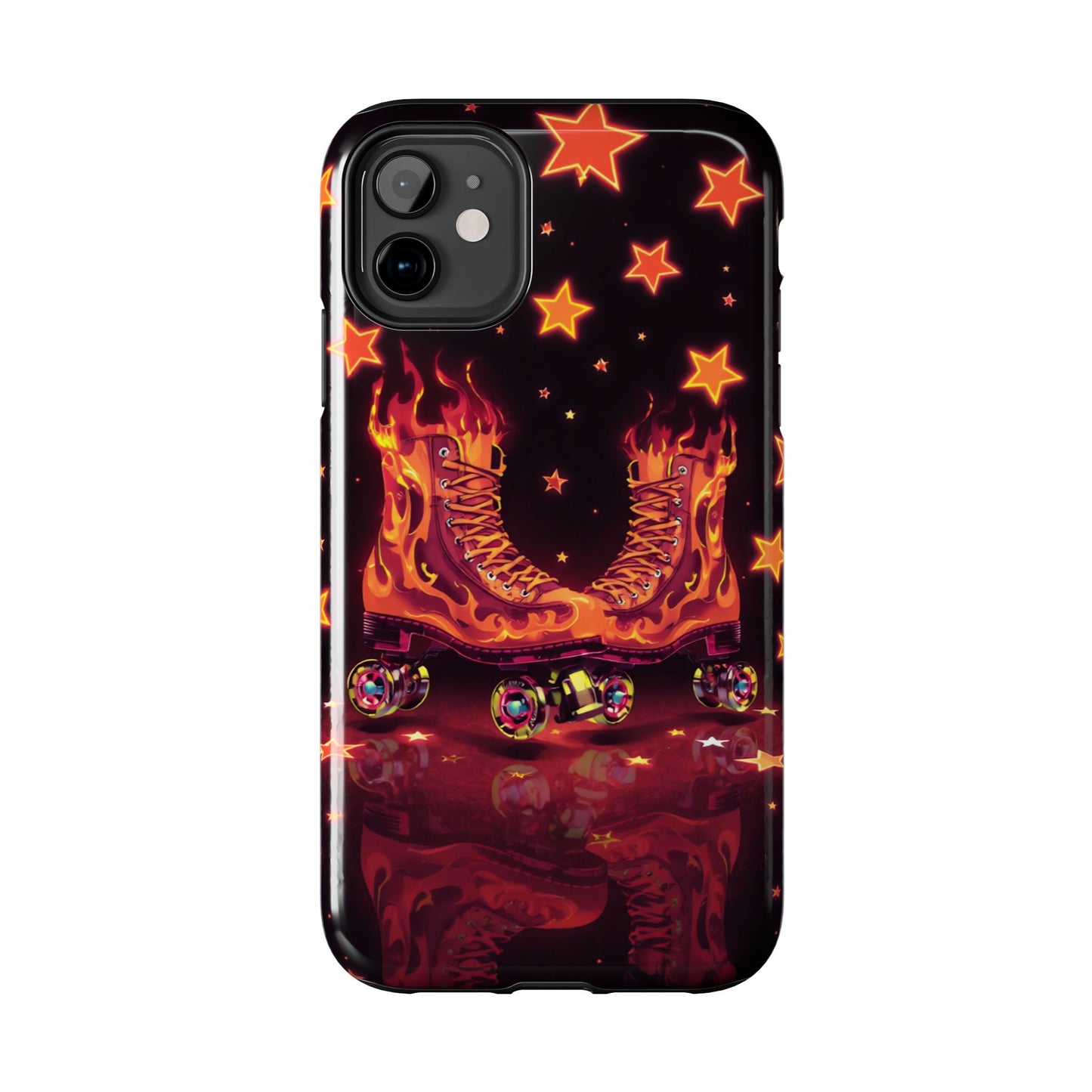 Retro Roller Skates Tough Phone Case - Stylish & Durable