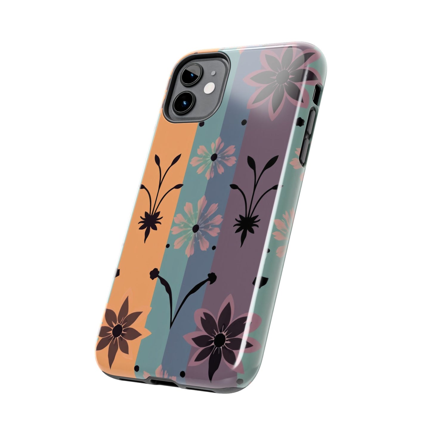 Boho Floral Tough Phone Cases - Durable & Stylish Protection - for iPhone
