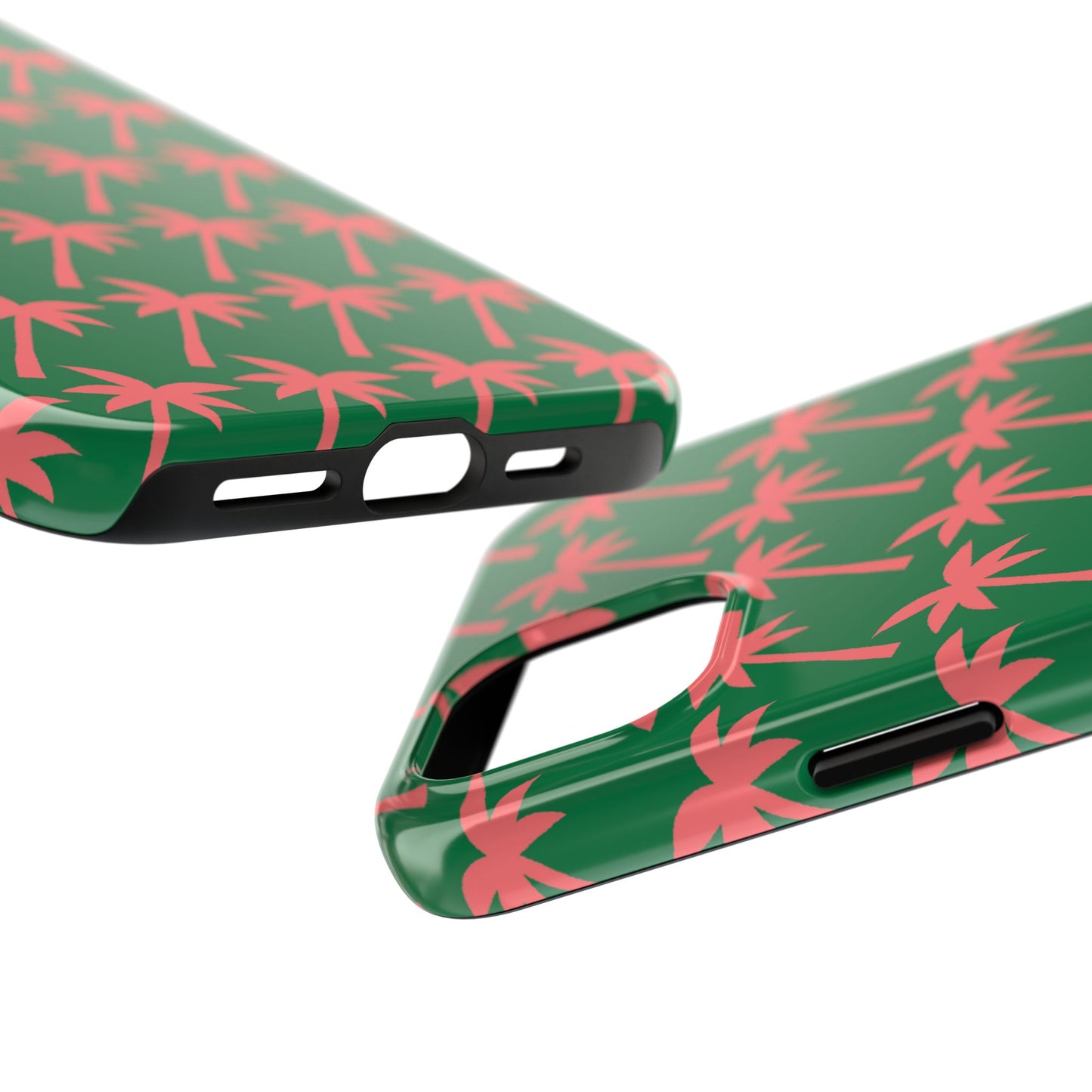 Tropical Palm Pattern for Beach Lovers - Tough Phone Case - for iPhone