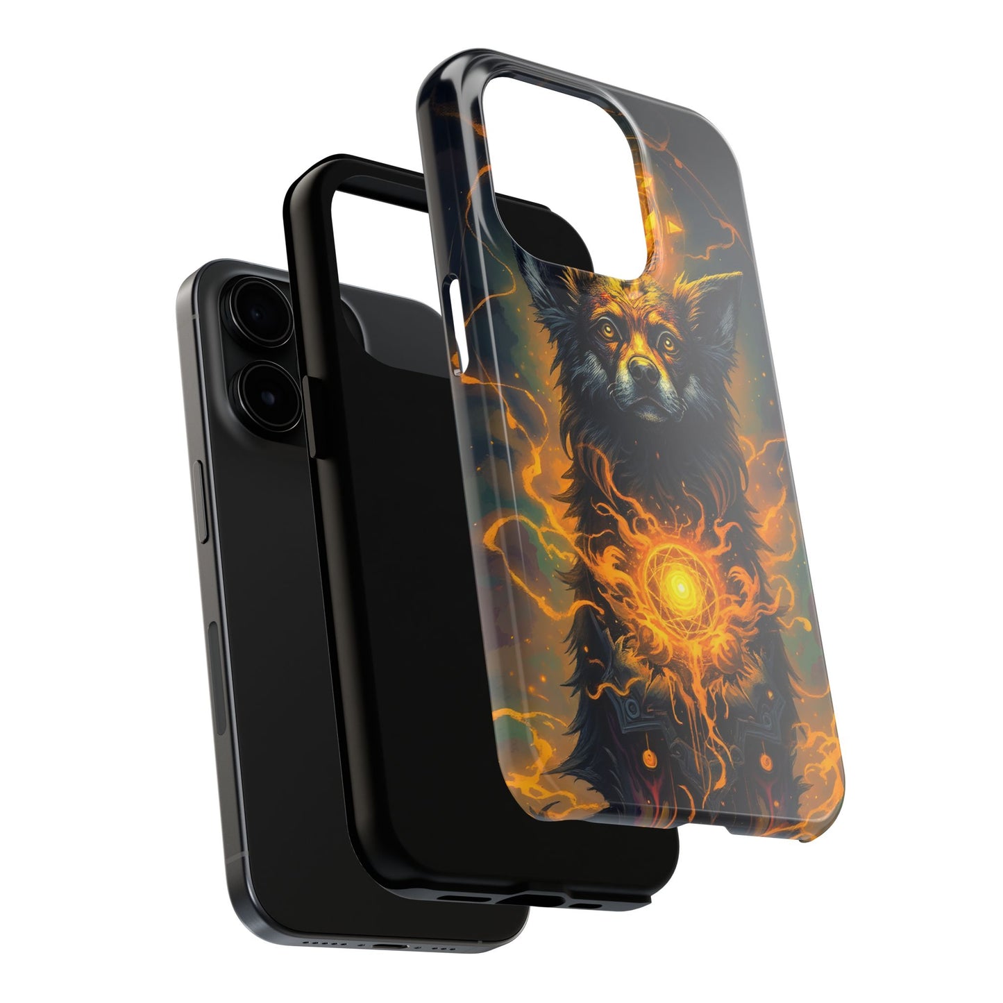 Mystical Dog of Light - Tough Phone Case - Durable Protection with Inspired Artwork - for iPhone