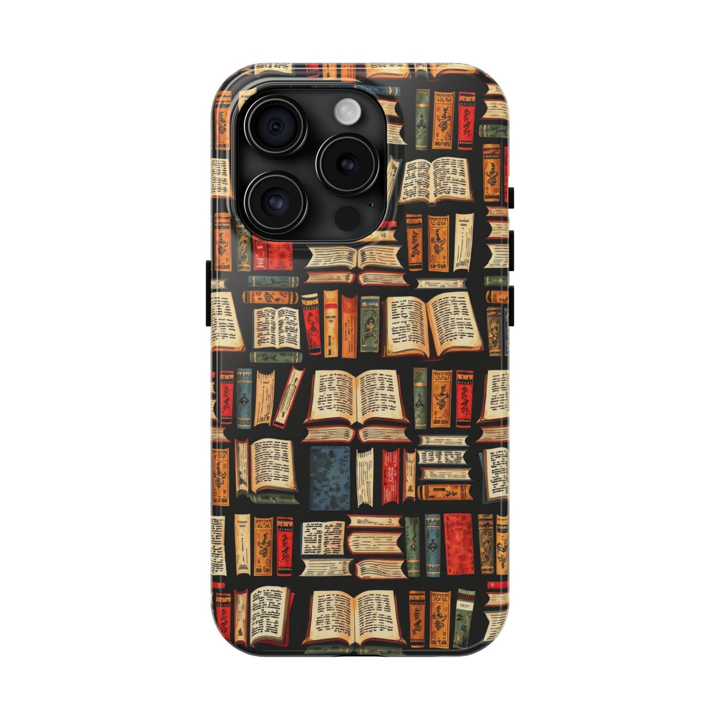 Book Lover Tough Phone Cases - Durable Protective Cases for Literature Fans