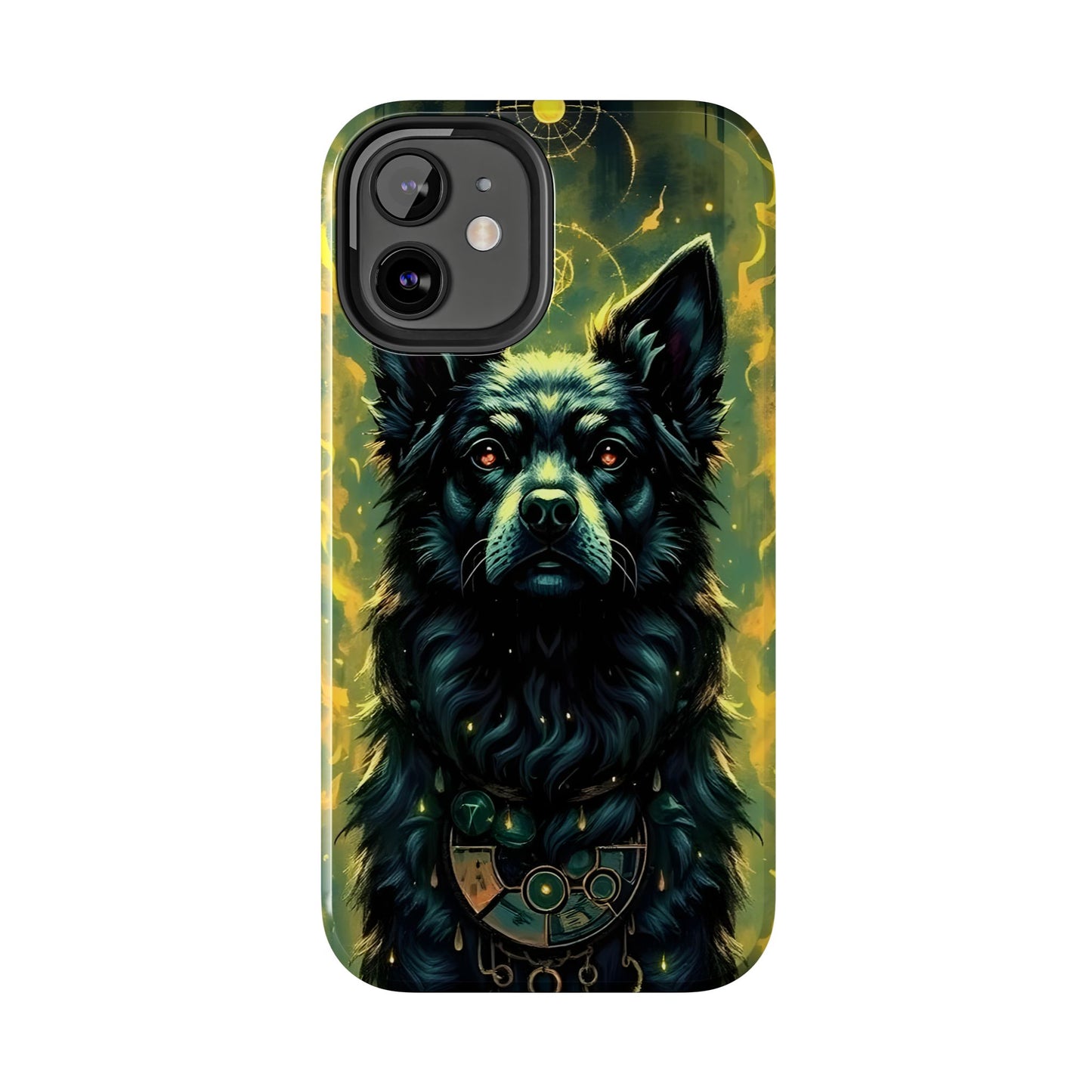 Mystical Dog Tribe Phone Case - Tough and Stylish for Pet Lovers - for iPhone