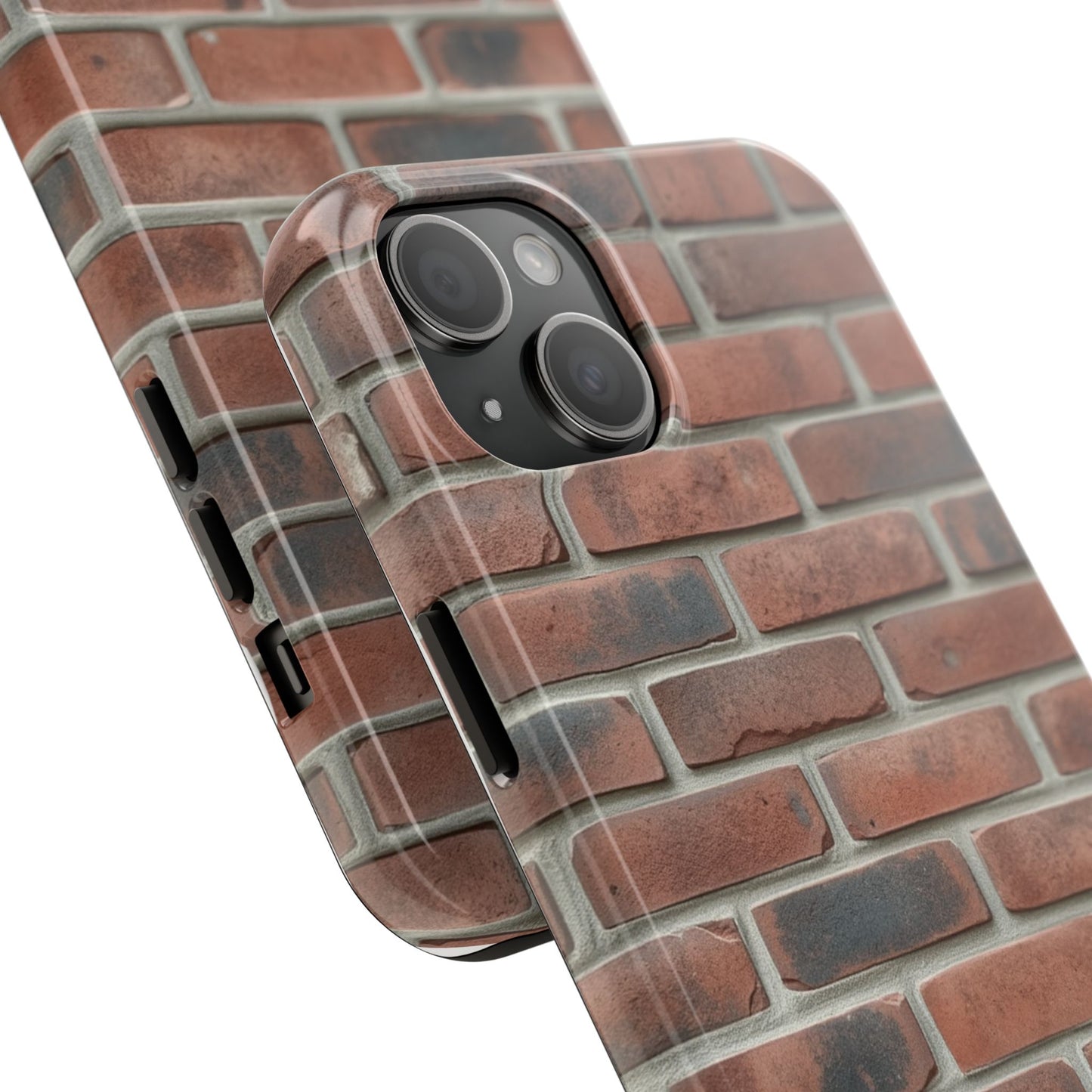Brick Wall Tough Phone Case - Durable Protection with Urban Style