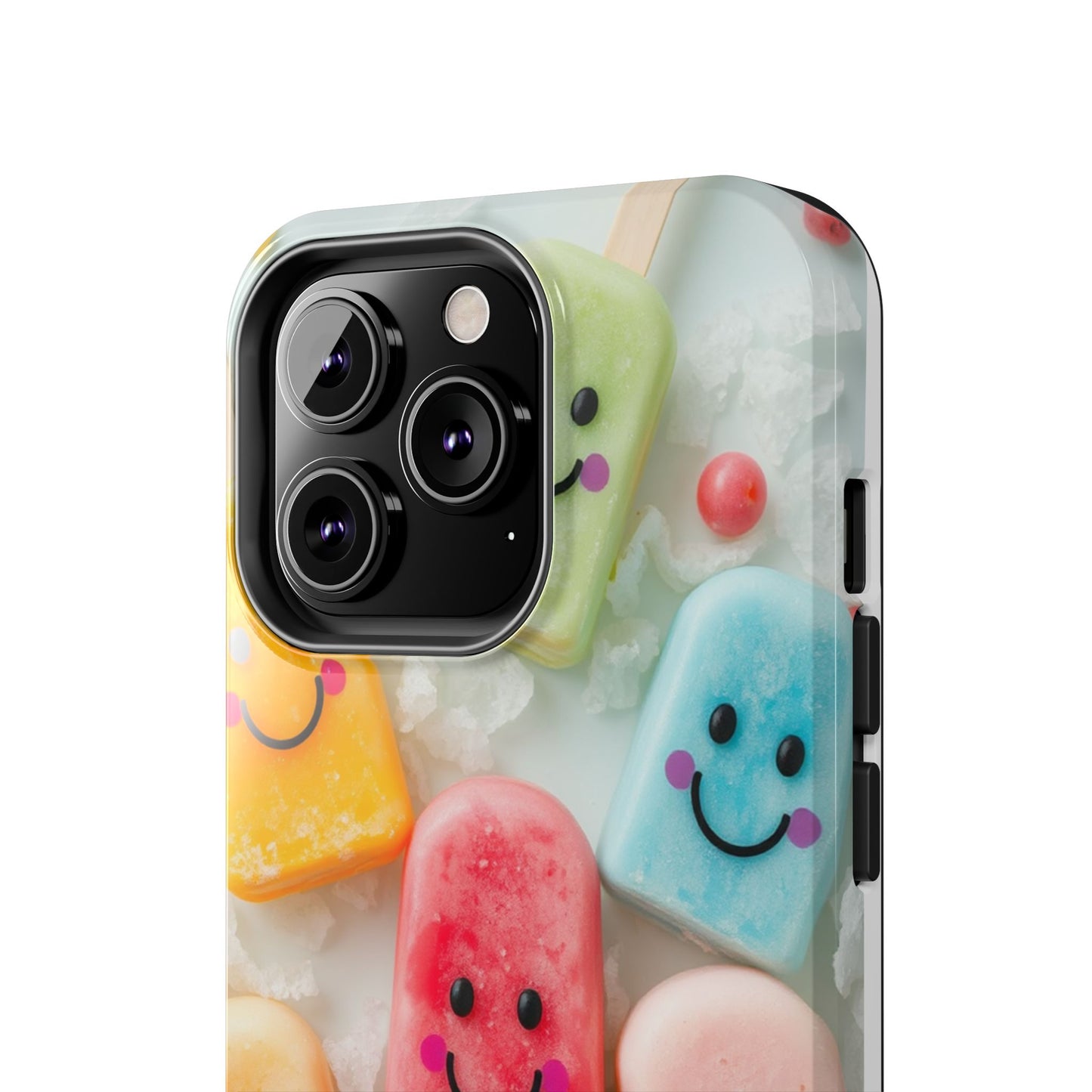 Cute Smile Popsicle Tough Phone Case - Fun Protection for Your Device
