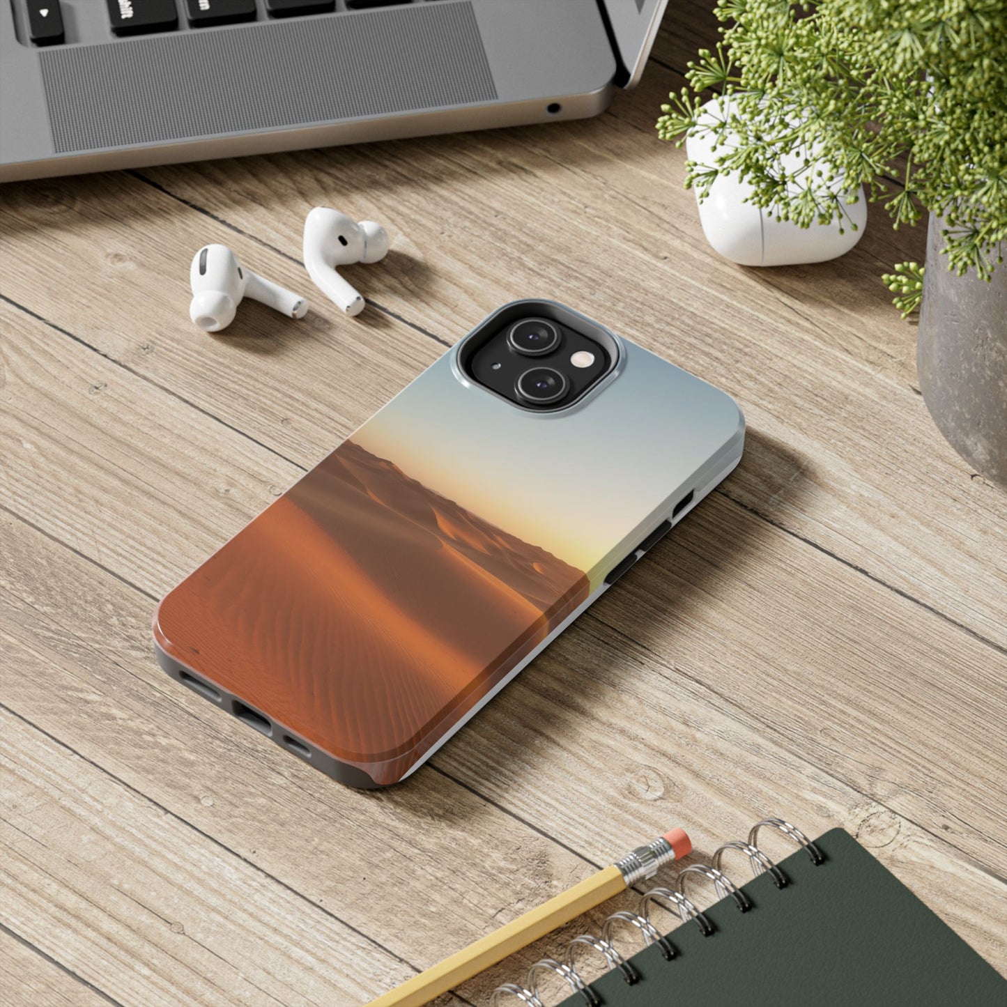 Desert Sunset Tough Phone Case - Durable Protection with Scenic Desert Design