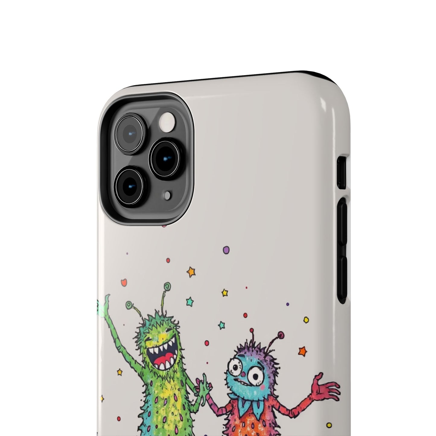 Colorful Monster Tough Phone Case - Fun and Playful Design
