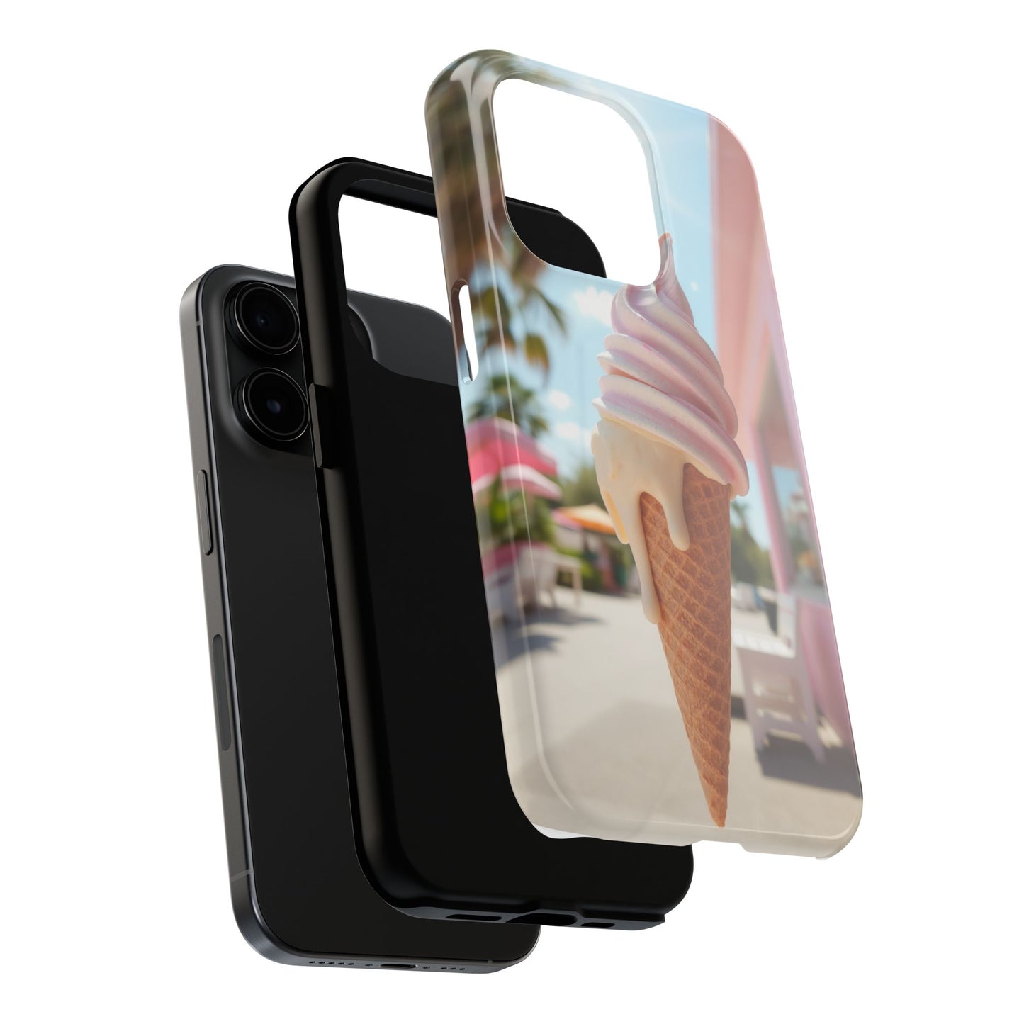 Ice Cream Cone Phone Case – Tough and Stylish Protection