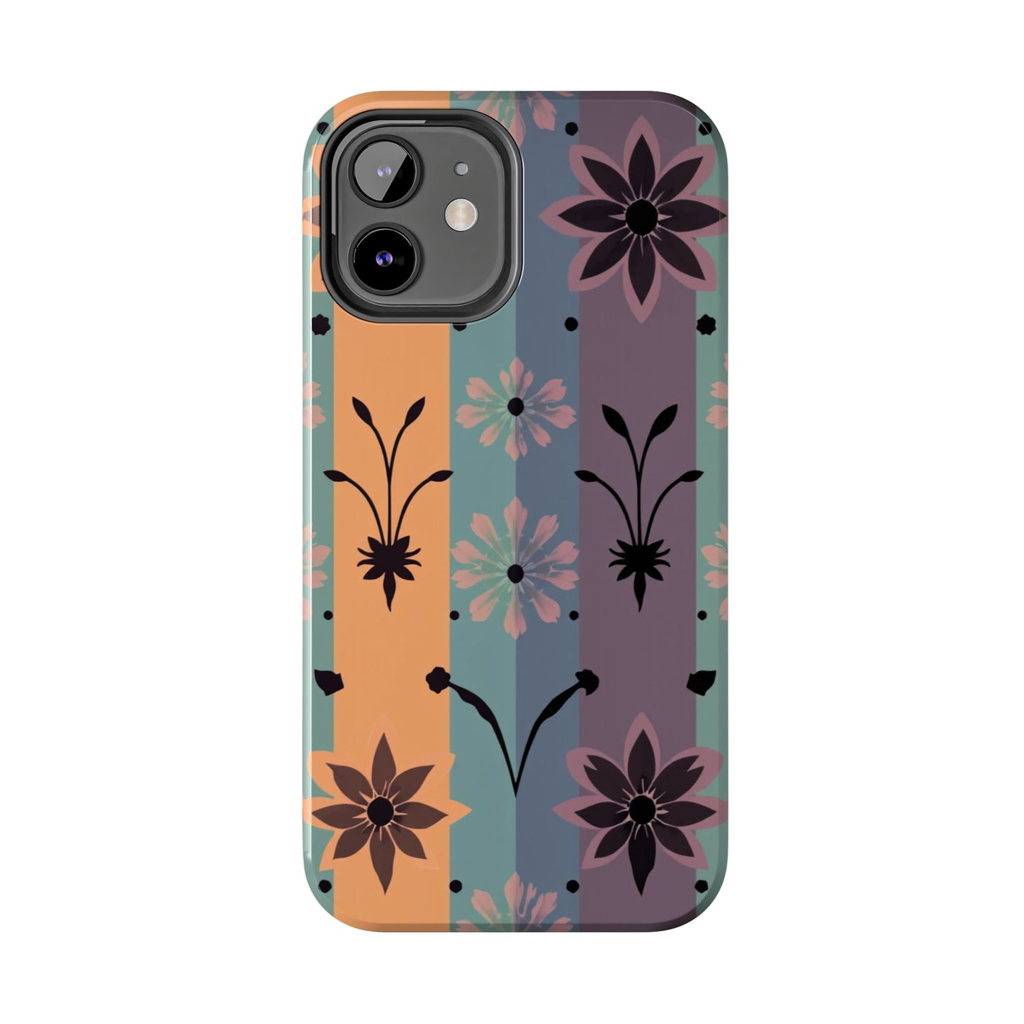 Boho Floral Tough Phone Cases - Durable & Stylish Protection - for iPhone