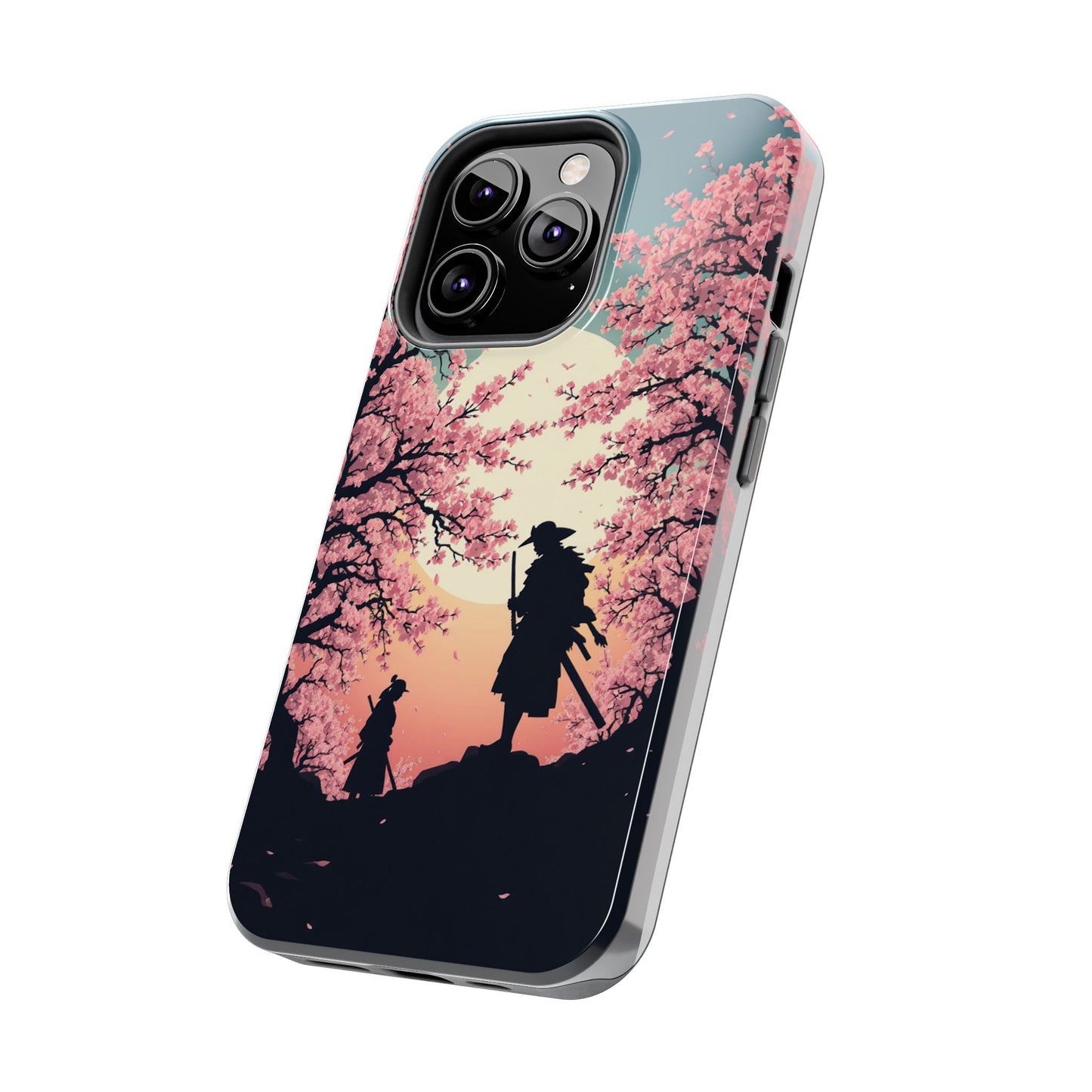 Cherry Blossom Samurai Tough Phone Case