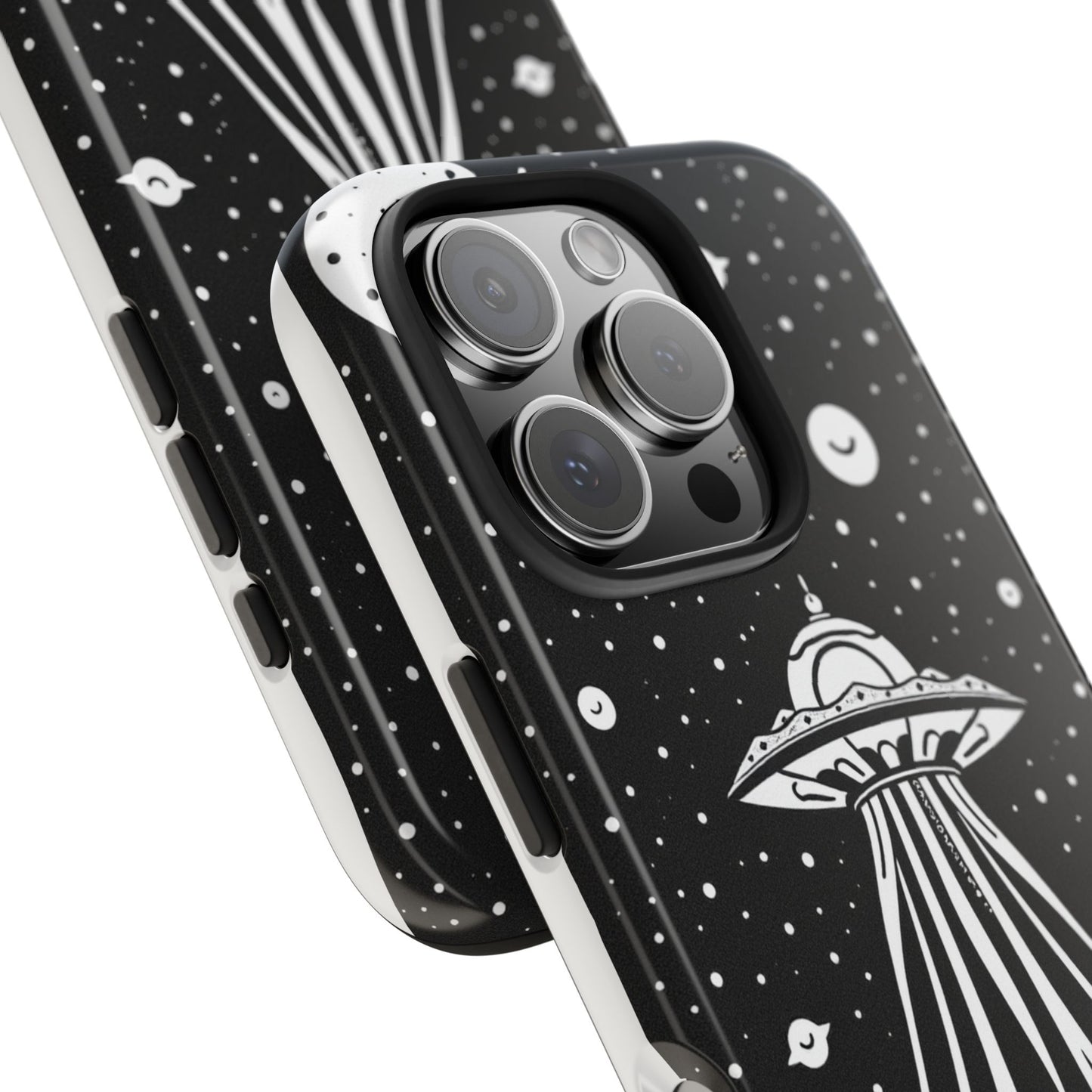 Galaxy UFO Tough Phone Case - Durable Protection with Unique Space Design