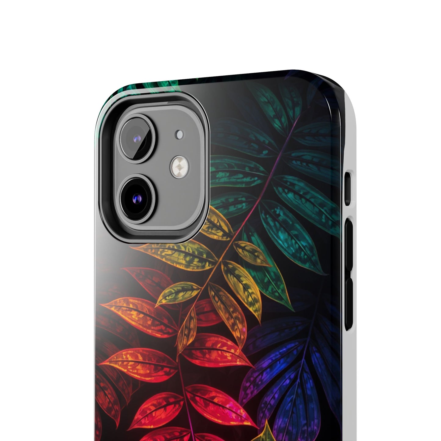 Vibrant Tropical Leaf Tough Phone Case