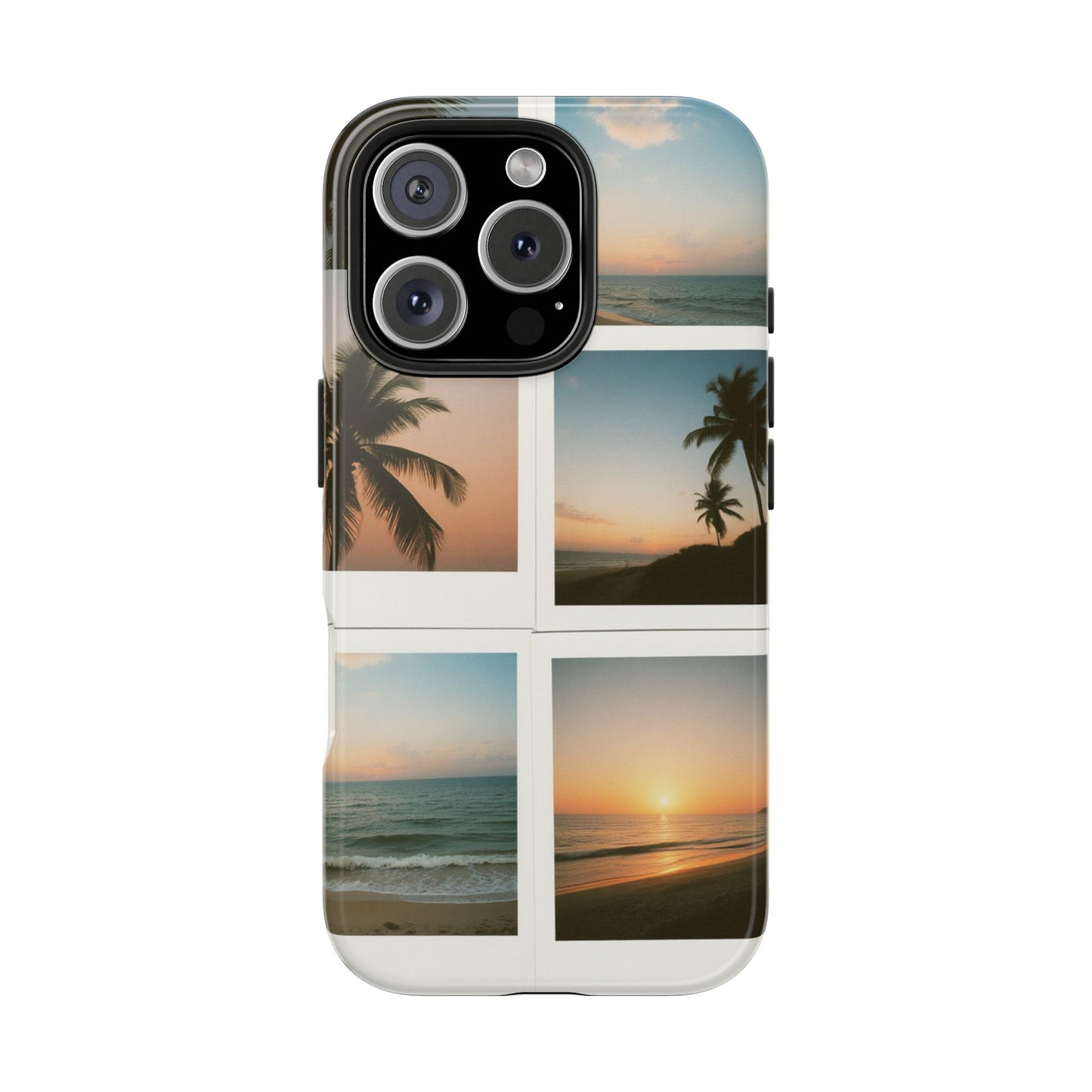Tropical Sunset Tough Phone Case - Beach Vibes for Summer Adventures
