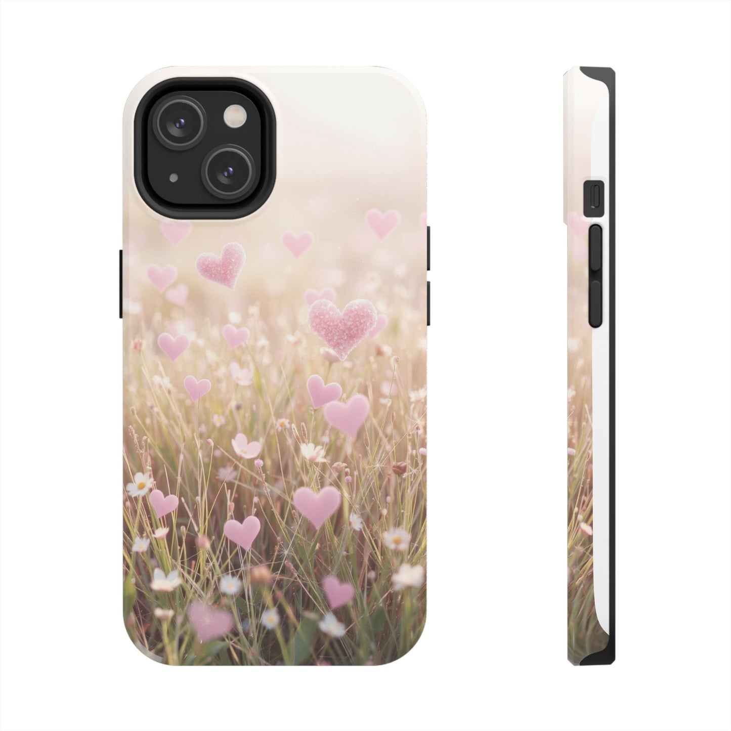Romantic Hearts Tough Phone Case - Perfect for Lovers and Celebrations
