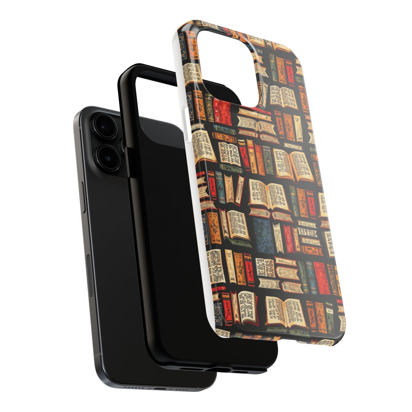 Book Lover Tough Phone Cases - Durable Protective Cases for Literature Fans