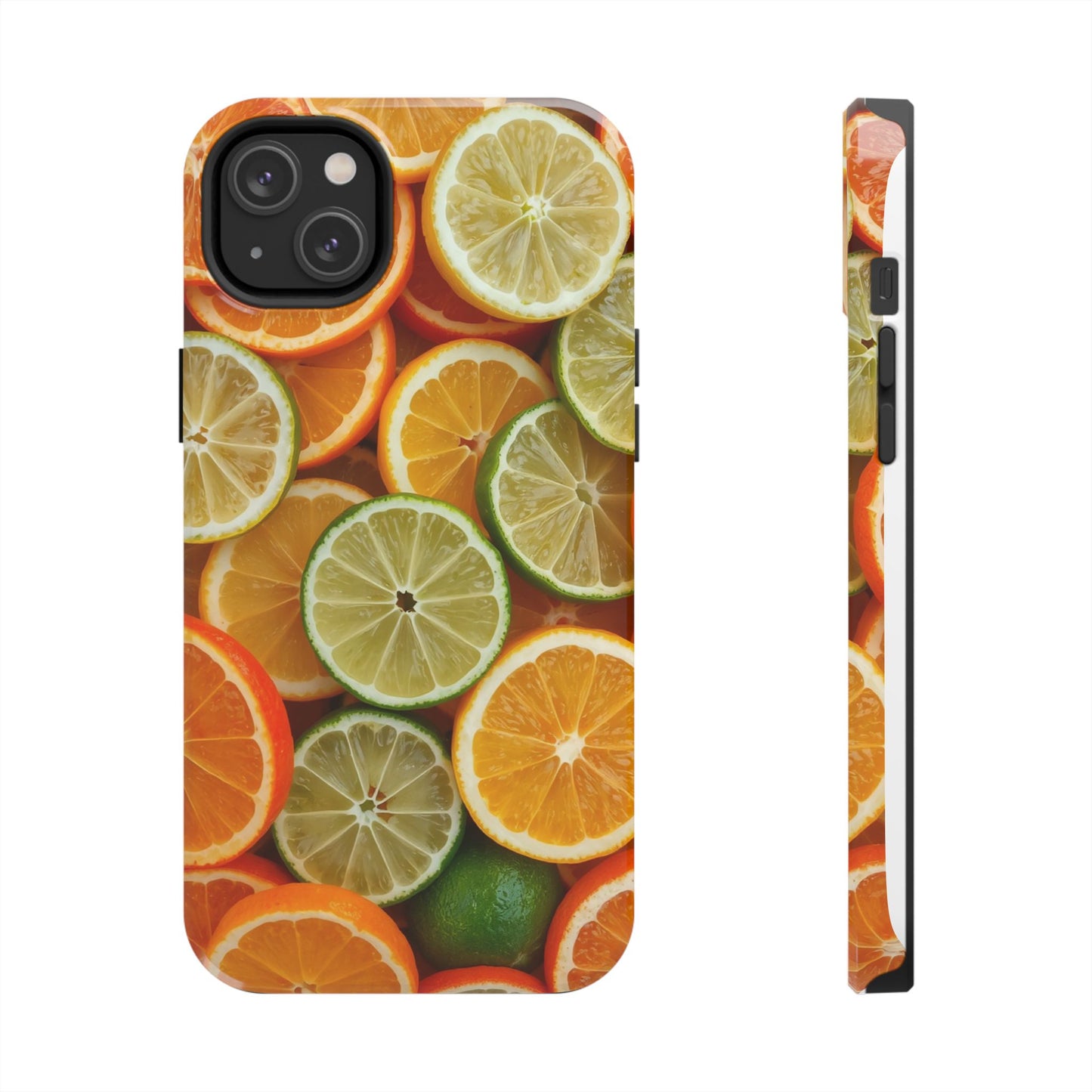 Citrus Slice Tough Phone Case – Vibrant Fruit Design for Summer Fun