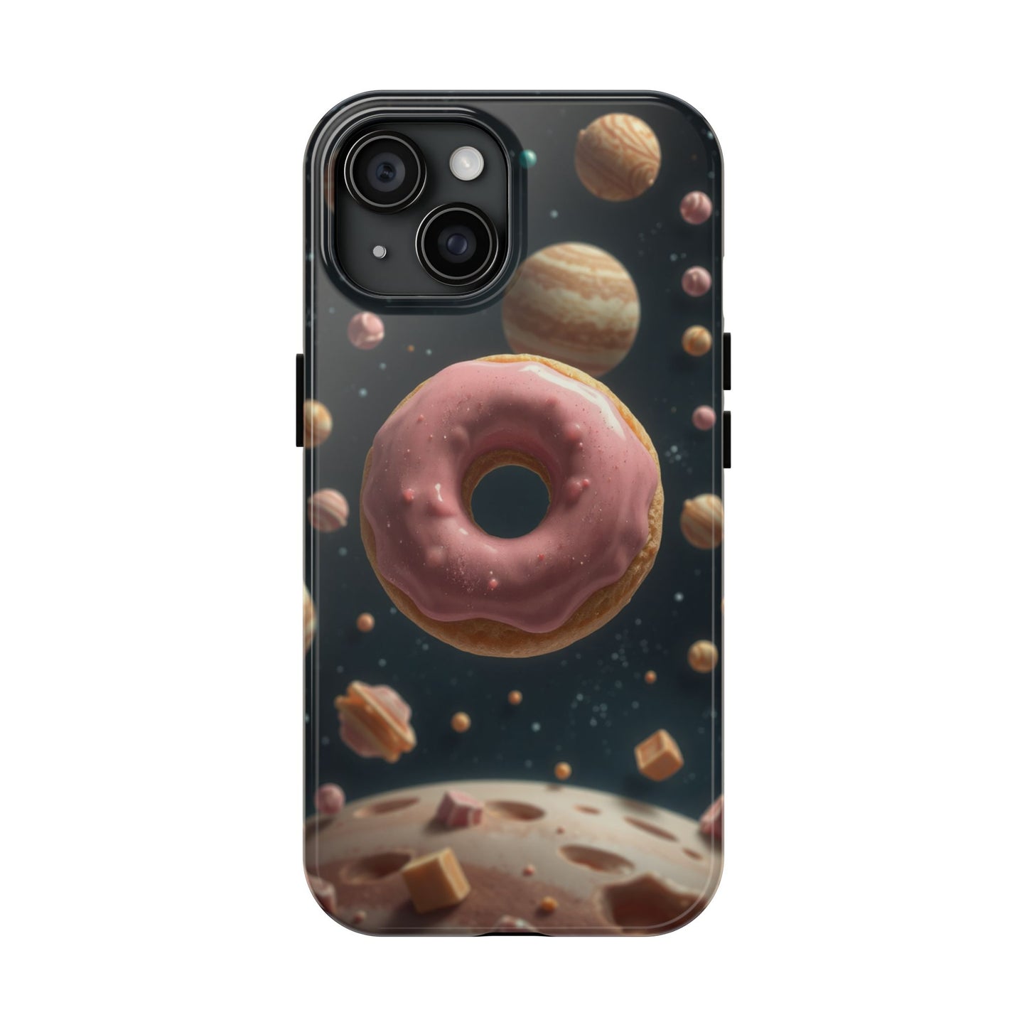 Galaxy Donut Tough Phone Case - Durable & Stylish Protective Cover