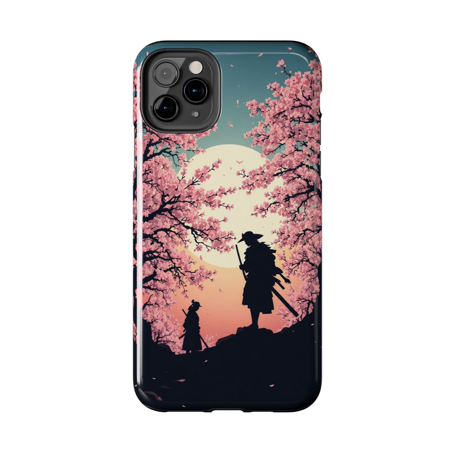 Cherry Blossom Samurai Tough Phone Case