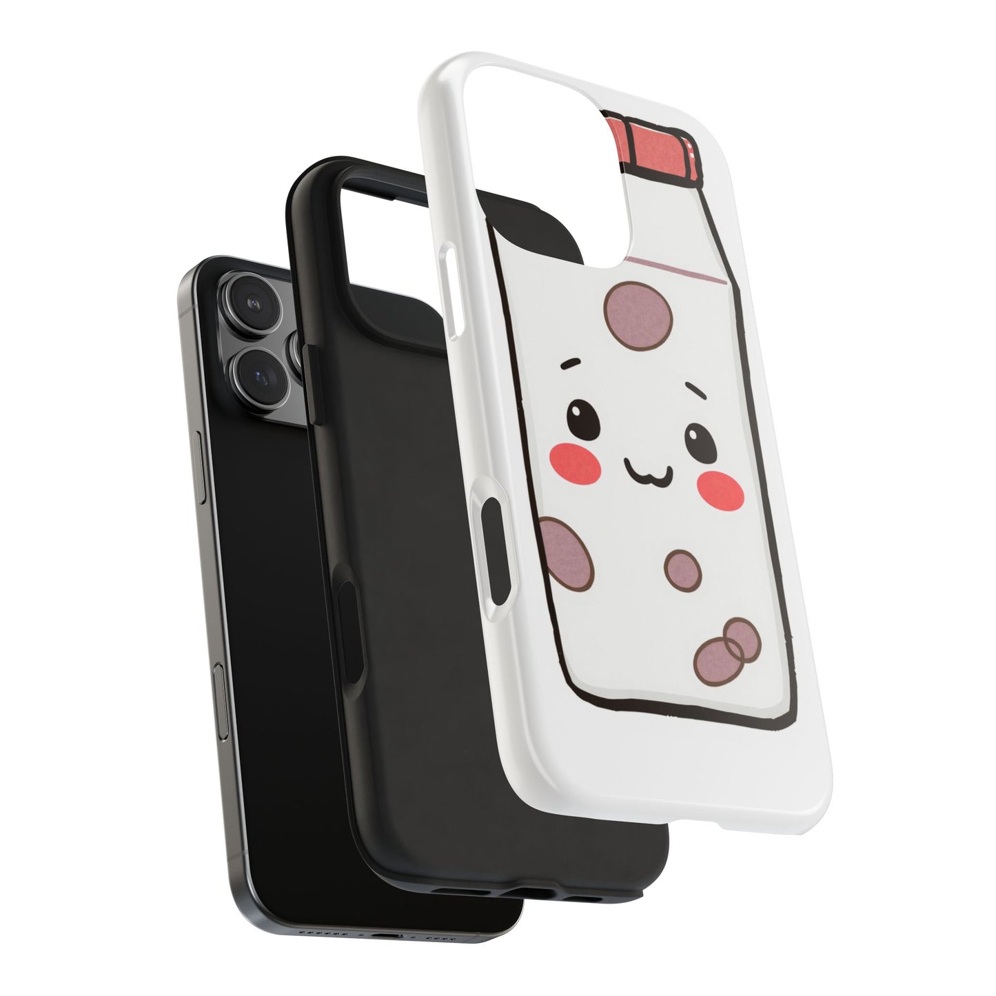 Cute Milk Cartoon Phone Case - Tough & Stylish Protection