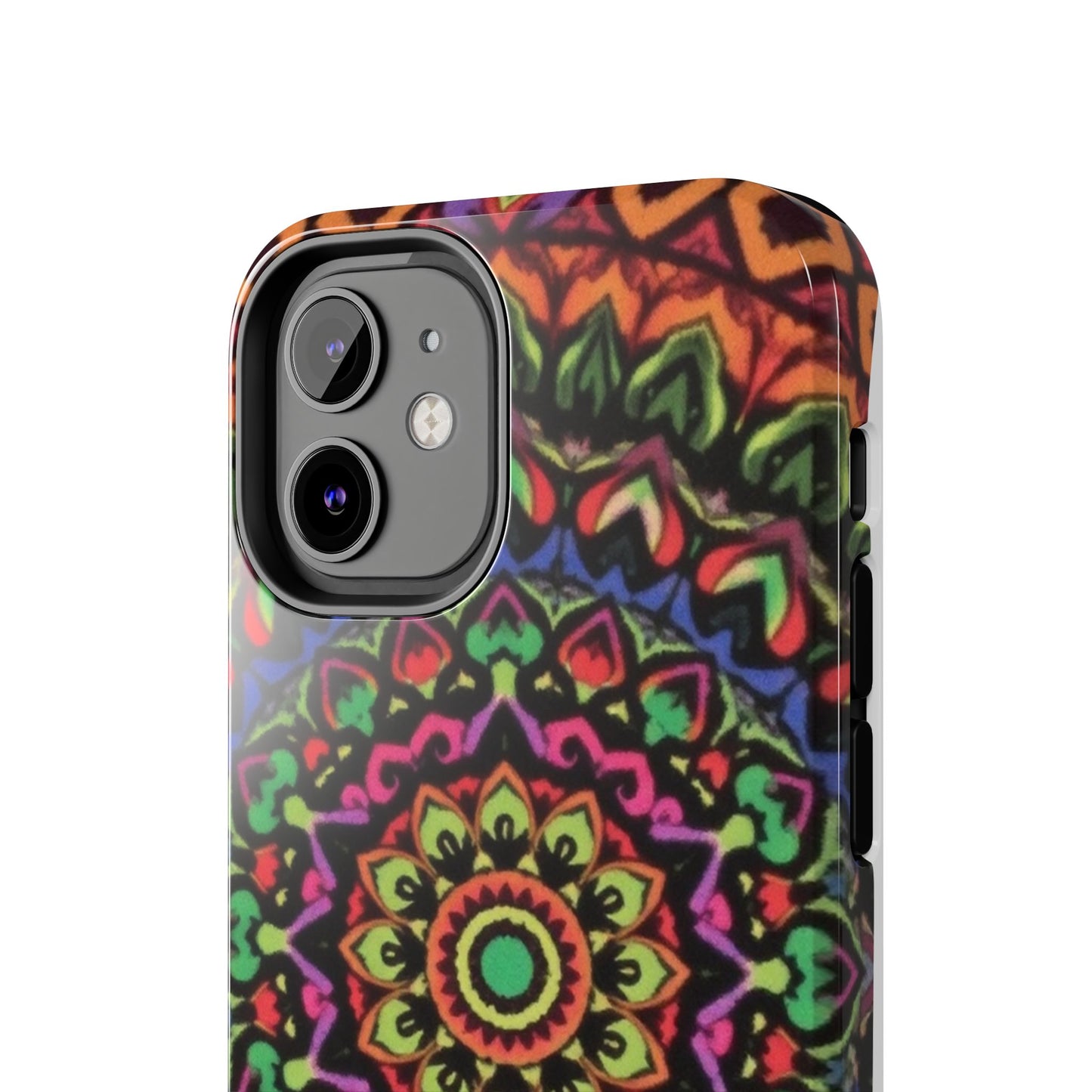 Colorful Mandala Tough Phone Case - Vibrant Designs for Trendy Protection - for iPhone