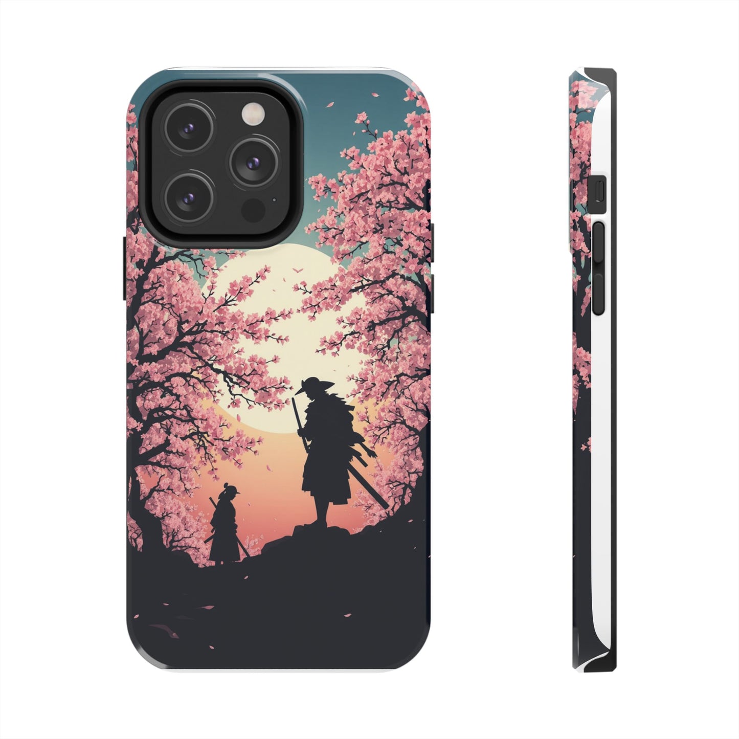 Cherry Blossom Samurai Tough Phone Case