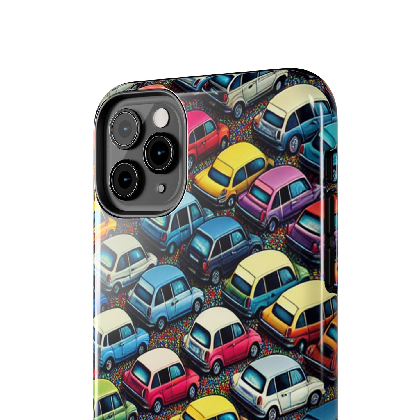 Car Phone Case - City Traffic Pattern Design - for iPhone