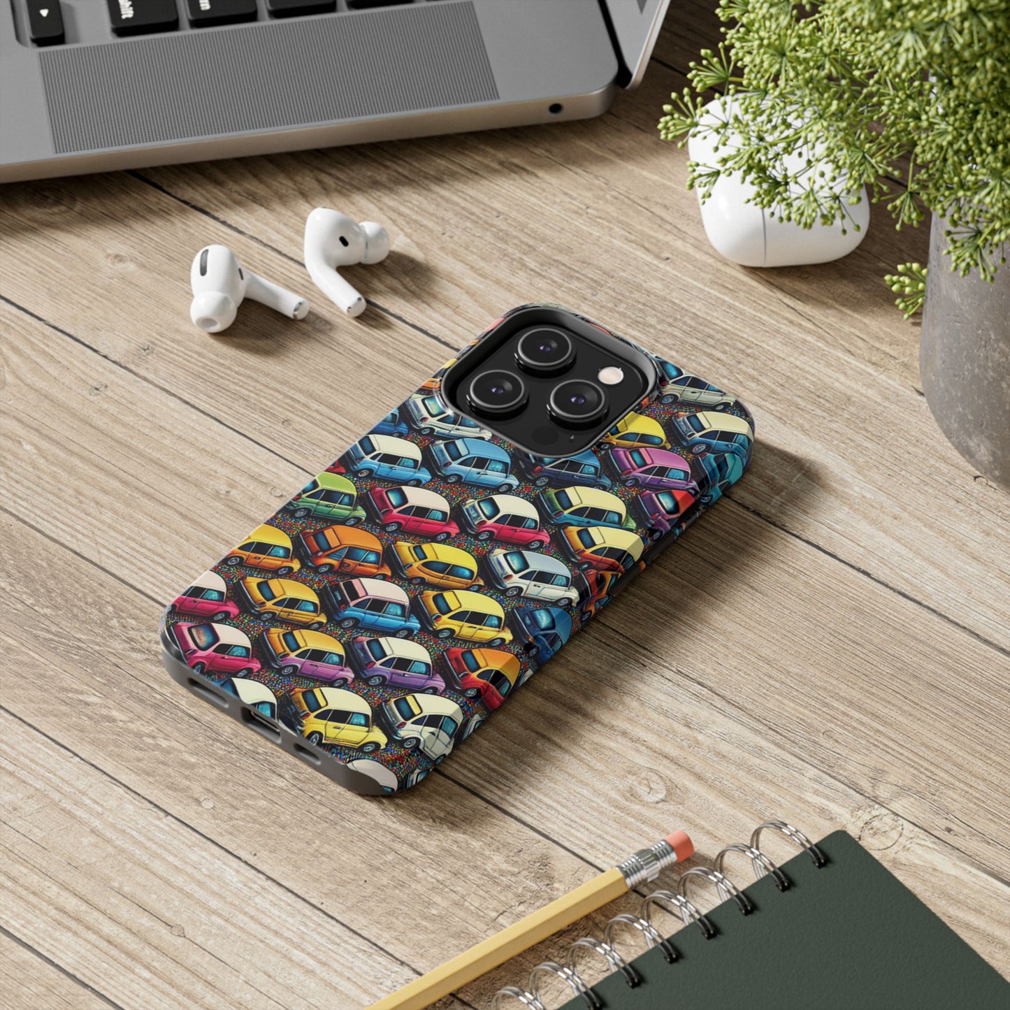 Car Phone Case - City Traffic Pattern Design - for iPhone
