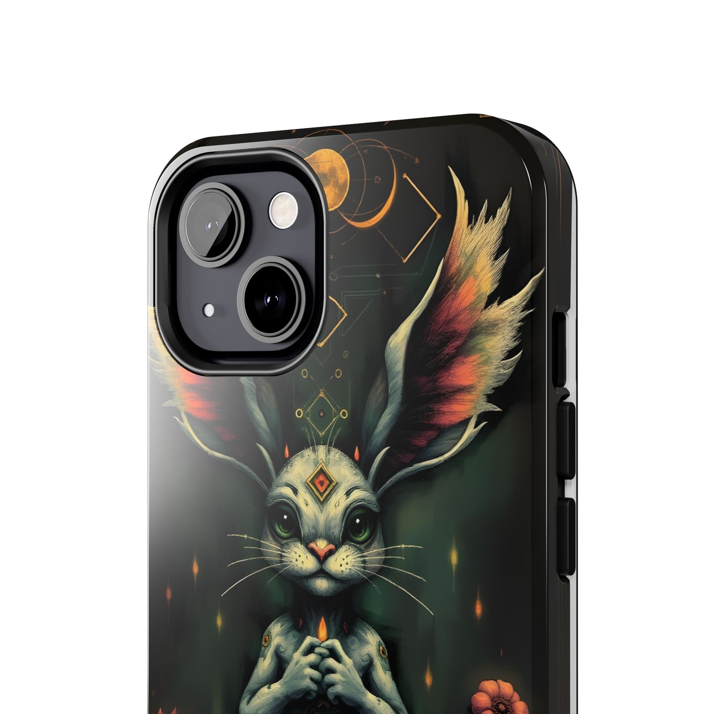 Artistic Rabbit Phone Cases - Unique and Durable Design of Mystical Bunny - for iPhone