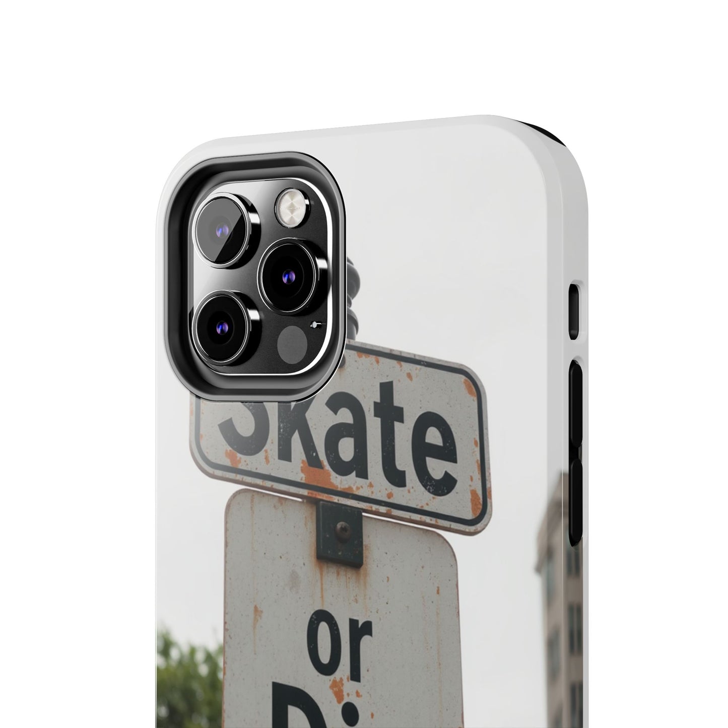 Skate or Die Tough Phone Case - Durable Protection for Skaters