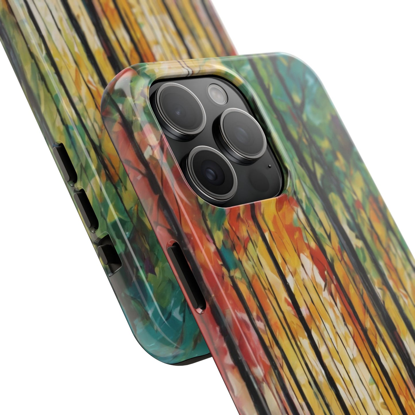 Autumn Forest Tough Phone Case - Colorful Nature Design - for iPhone