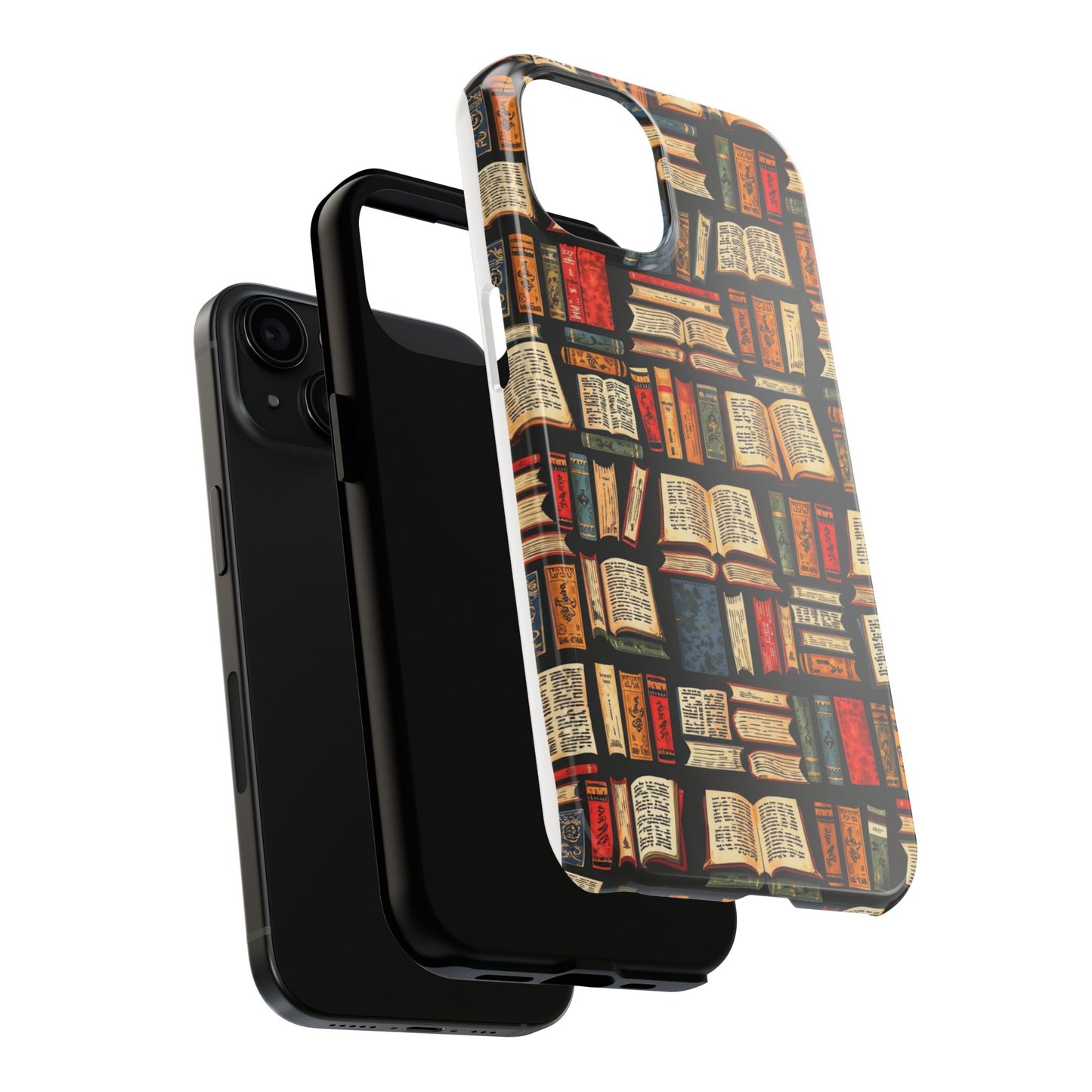 Book Lover Tough Phone Cases - Durable Protective Cases for Literature Fans