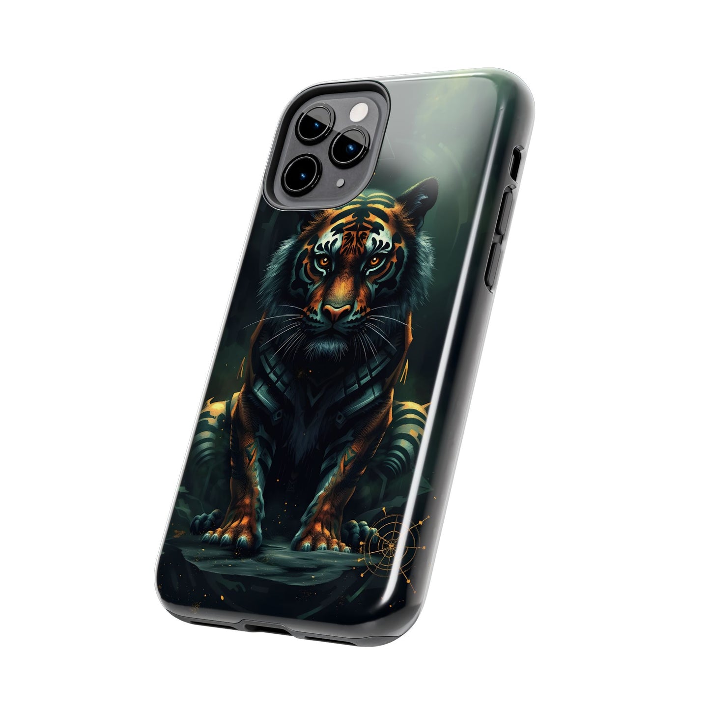 Fierce Mystical Tiger Tough Phone Case | Durable Protection for Nature Lovers - for iPhone