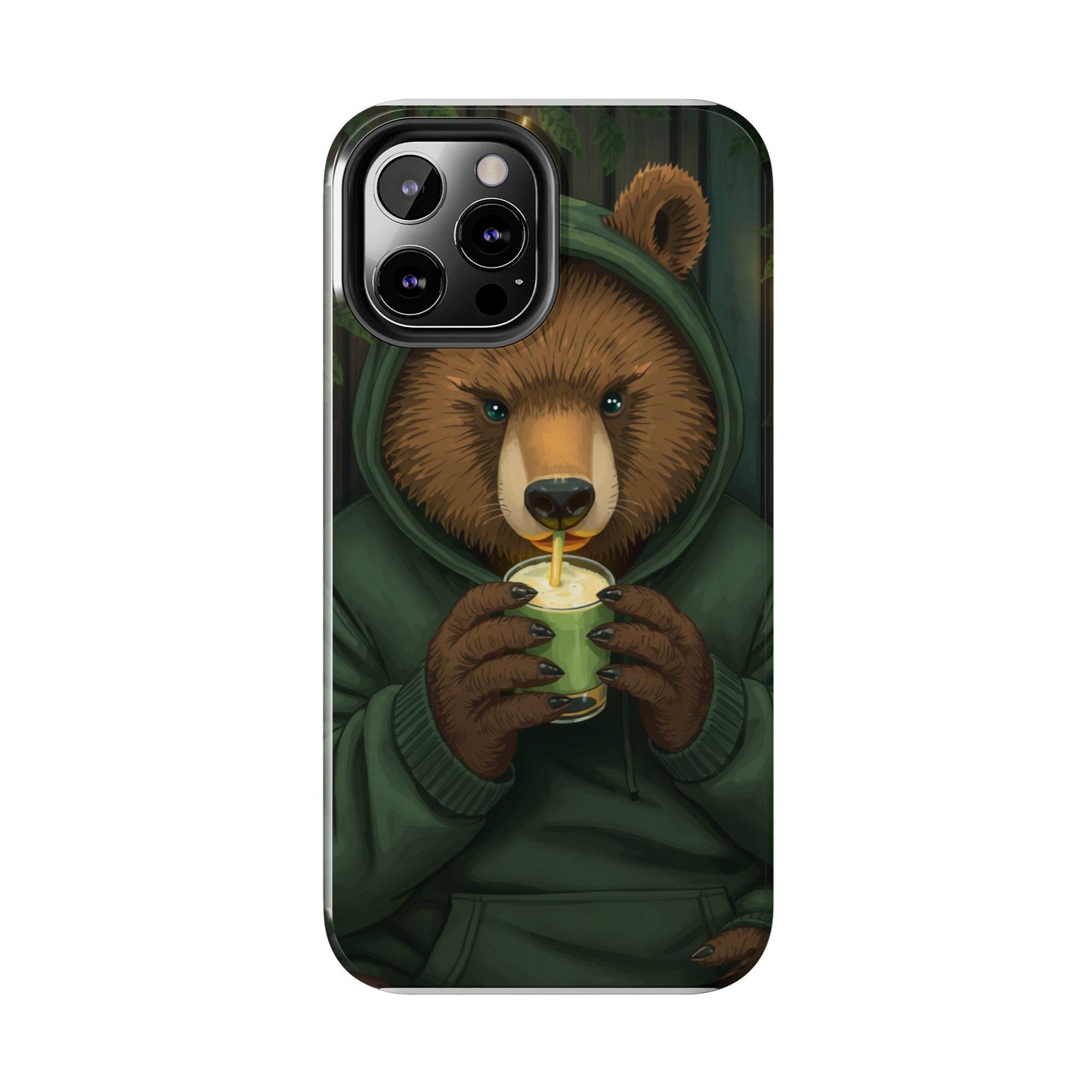 Cute Bear Phone Case – Tough and Stylish Protection for Animal Lovers