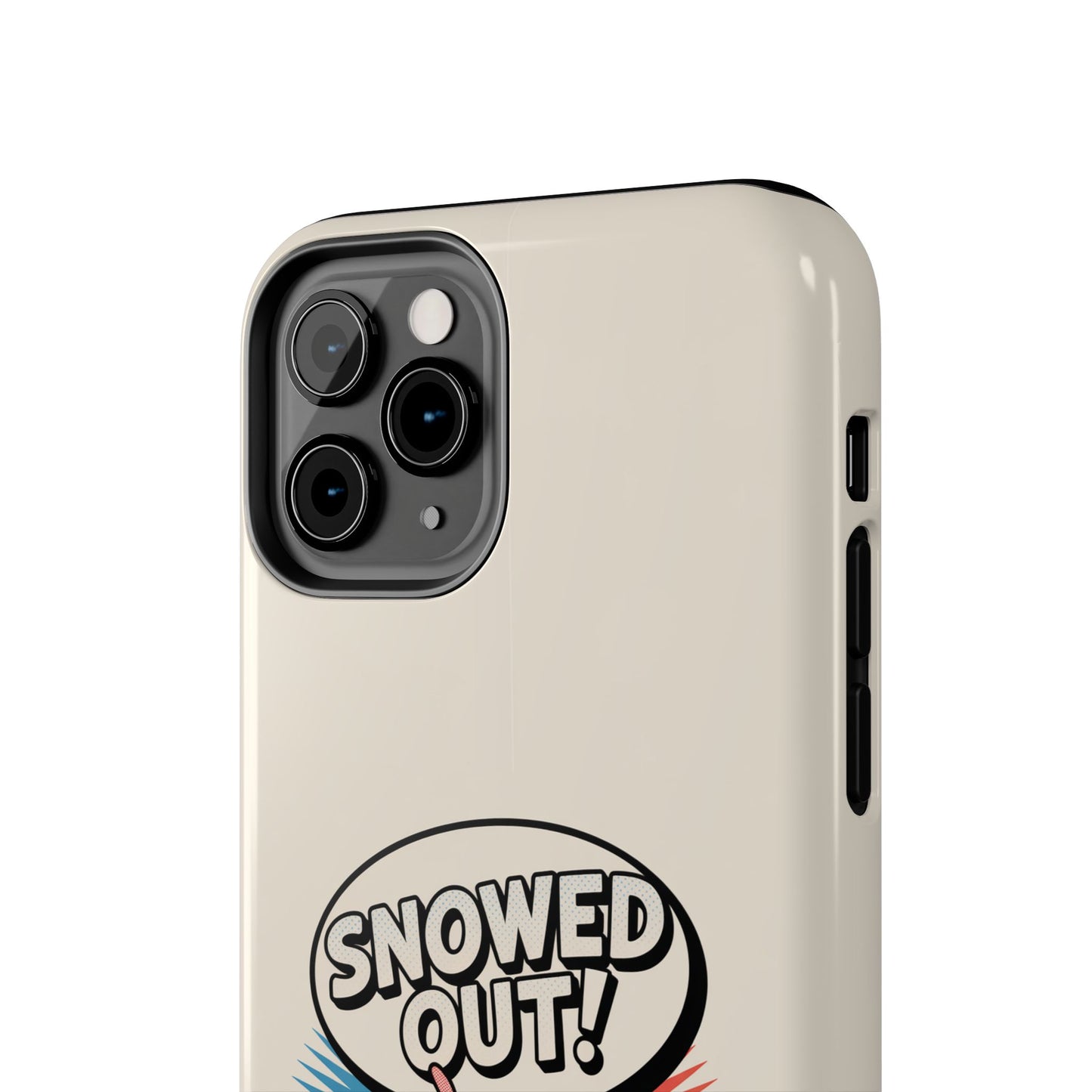 Snowman & Reindeer Tough Phone Case - Snowed Out Holiday Design