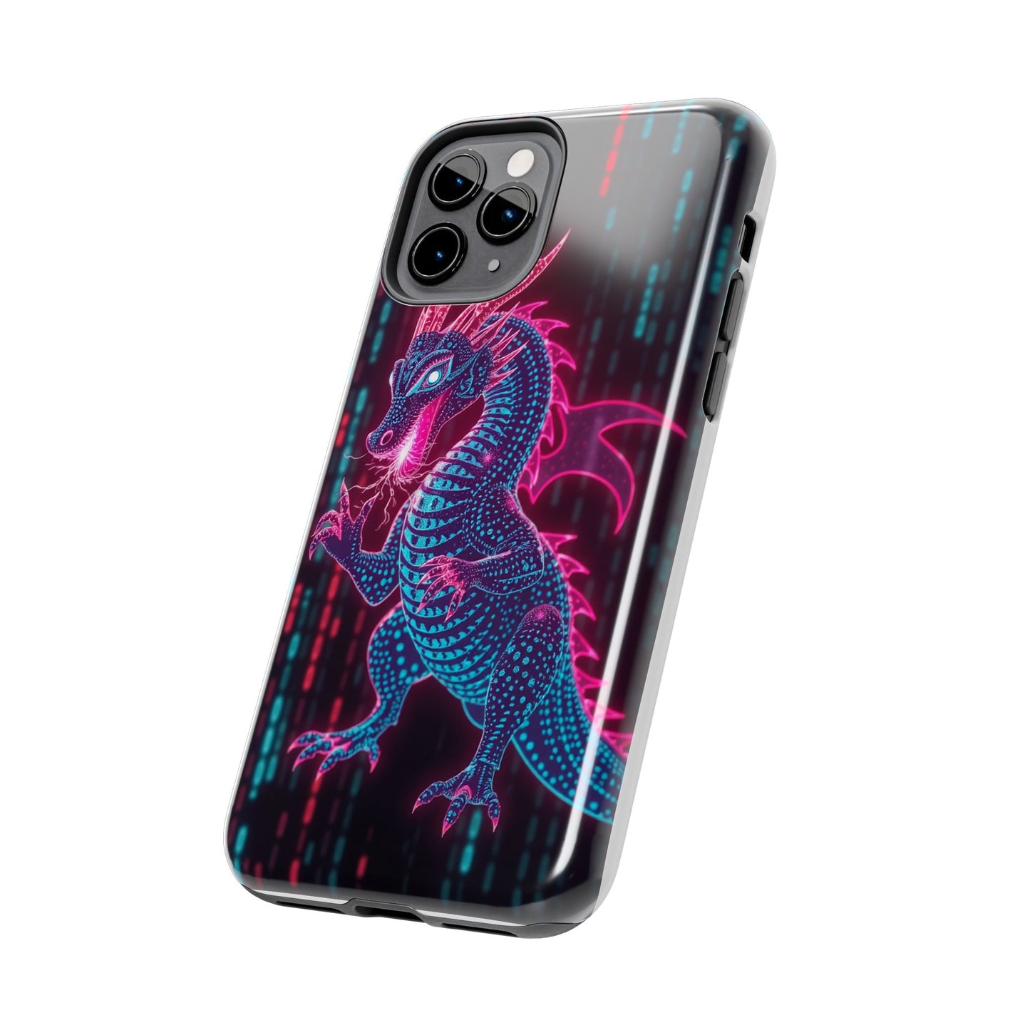 Electrifying Dragon Phone Case - Tough, Stylish Protection for Fantasy Lovers