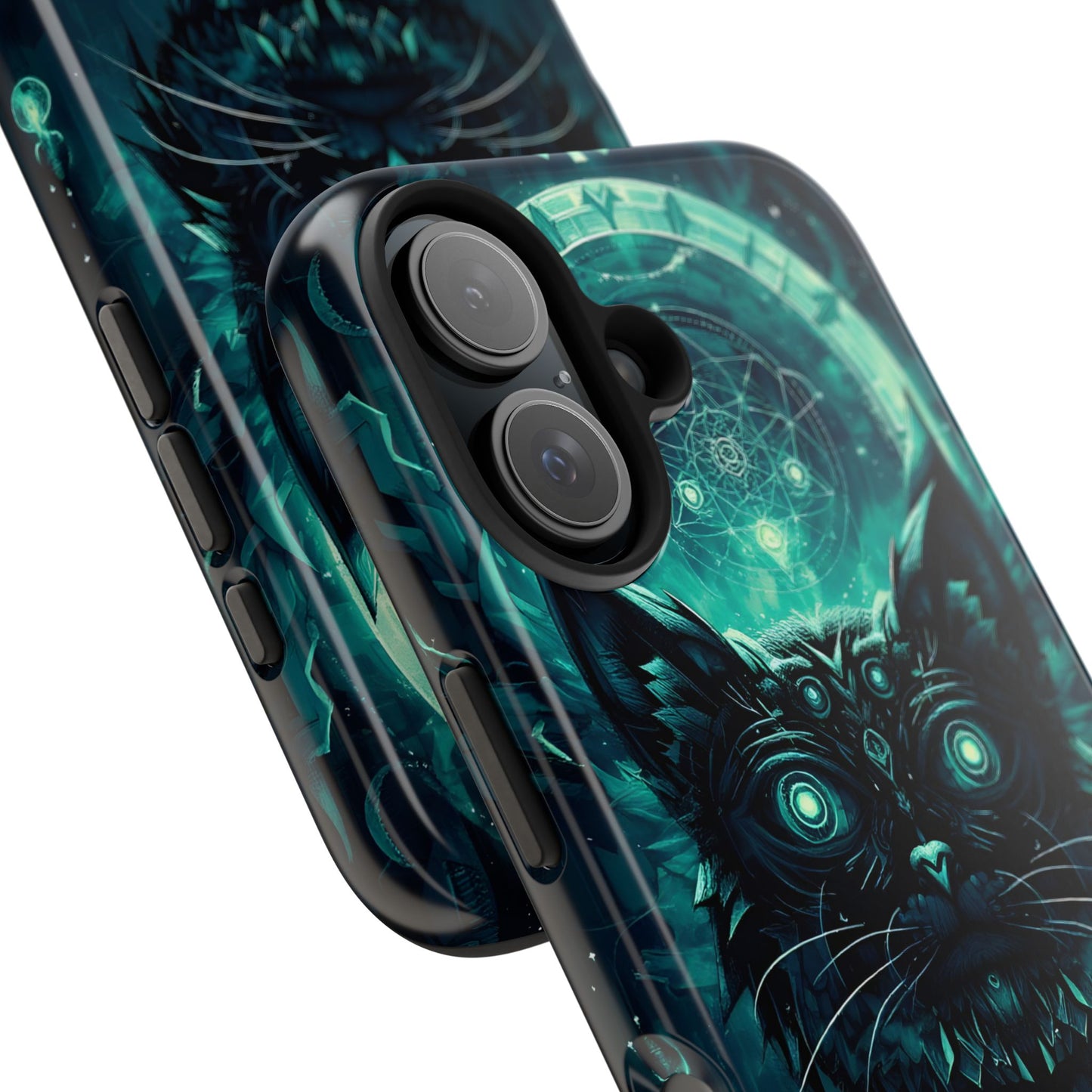 Mystical Dark Cat Phone Case - Tough Protective Cover for Cat Lovers - for iPhone