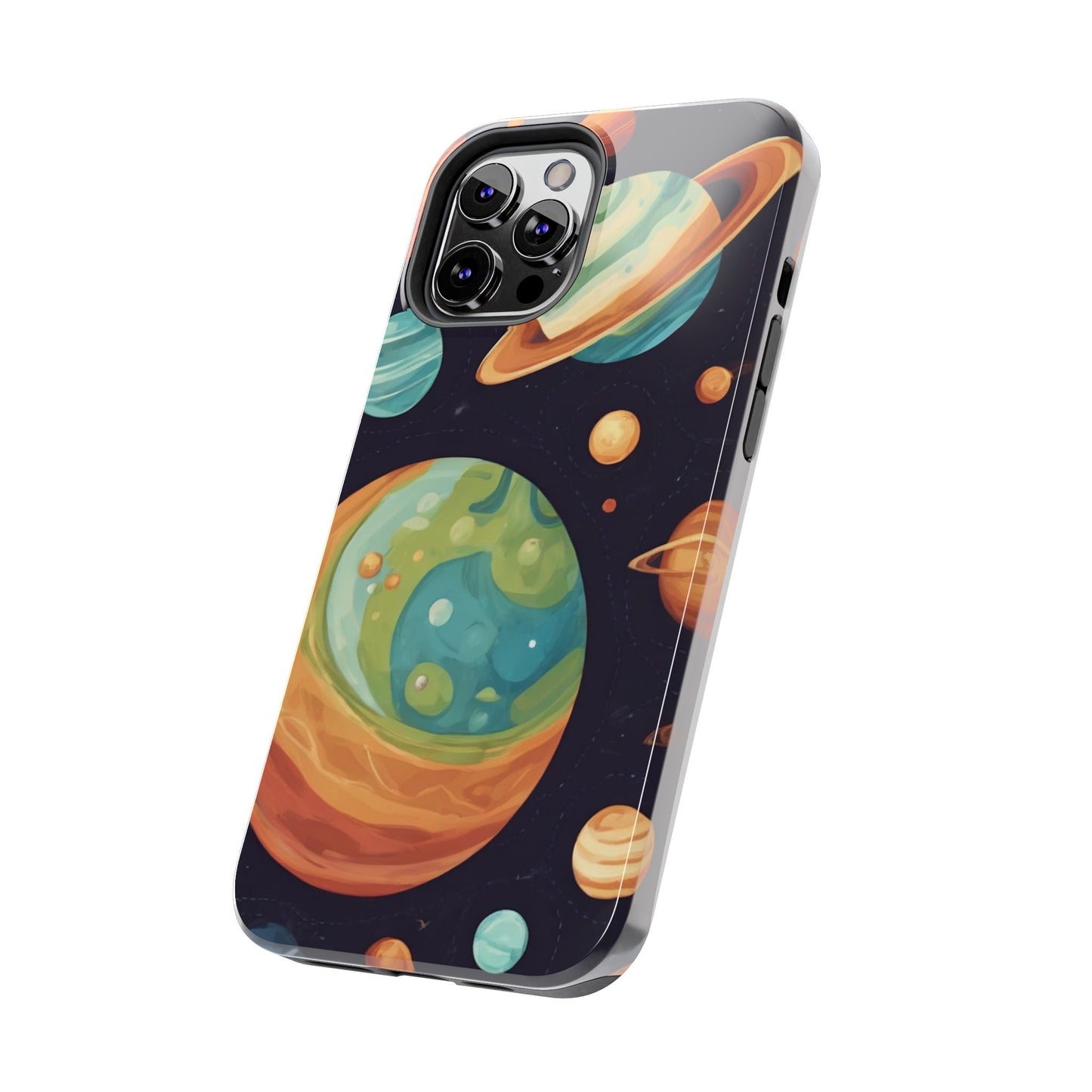 Cosmic Planet Phone Case - Durable Tough Protector for Space Lovers - for iPhone