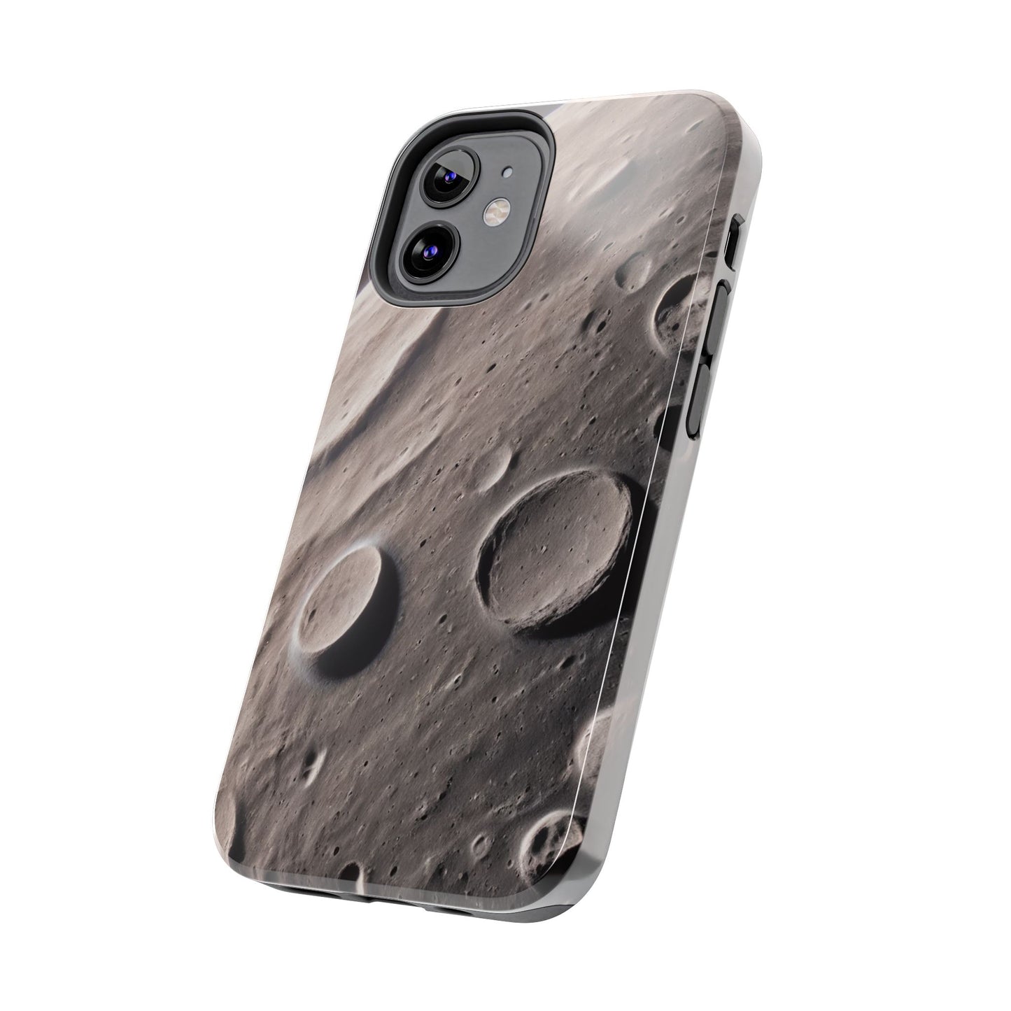 Celestial Moon Surface Tough Phone Case | Durable Space-Themed Design - for iPhone