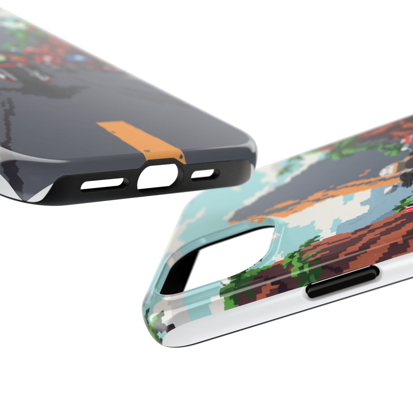 Retro Biker Tough Phone Case - Perfect for Motorcycle Lovers