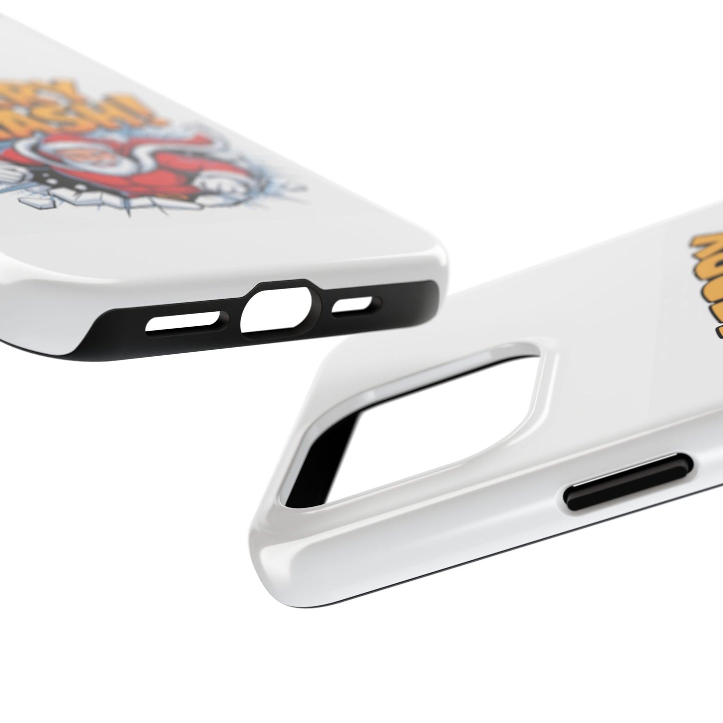 Santa Merry Smash Phone Case